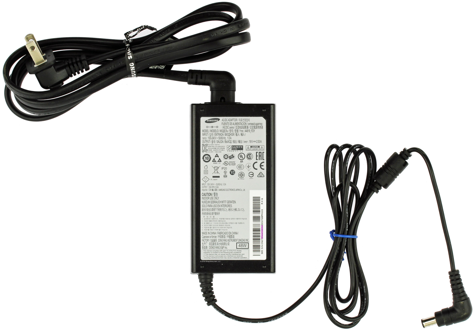 15個 Samsung OEM BN44-00835A AC Adapter UN32J4000AFXZA HW-KM37/ZA HW