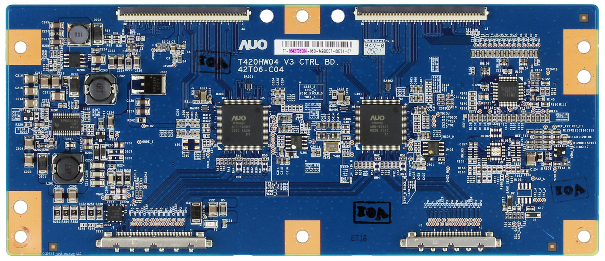 PLATINE T-CON T420HW04 V0 42T06-C03 pour tv Toshiba 42RV675D EUR 20,00