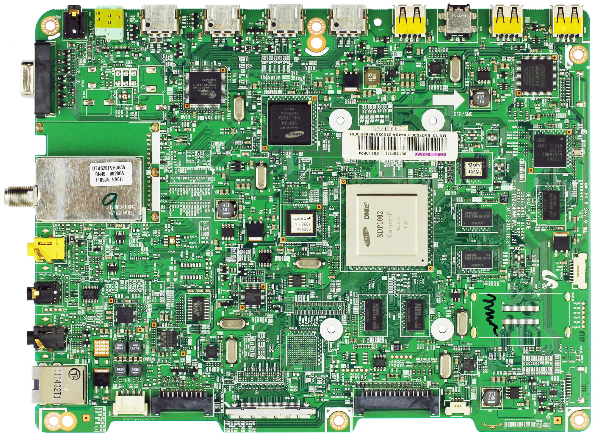 Samsung BN94-04355B Main Board for UN55D7000LFXZA