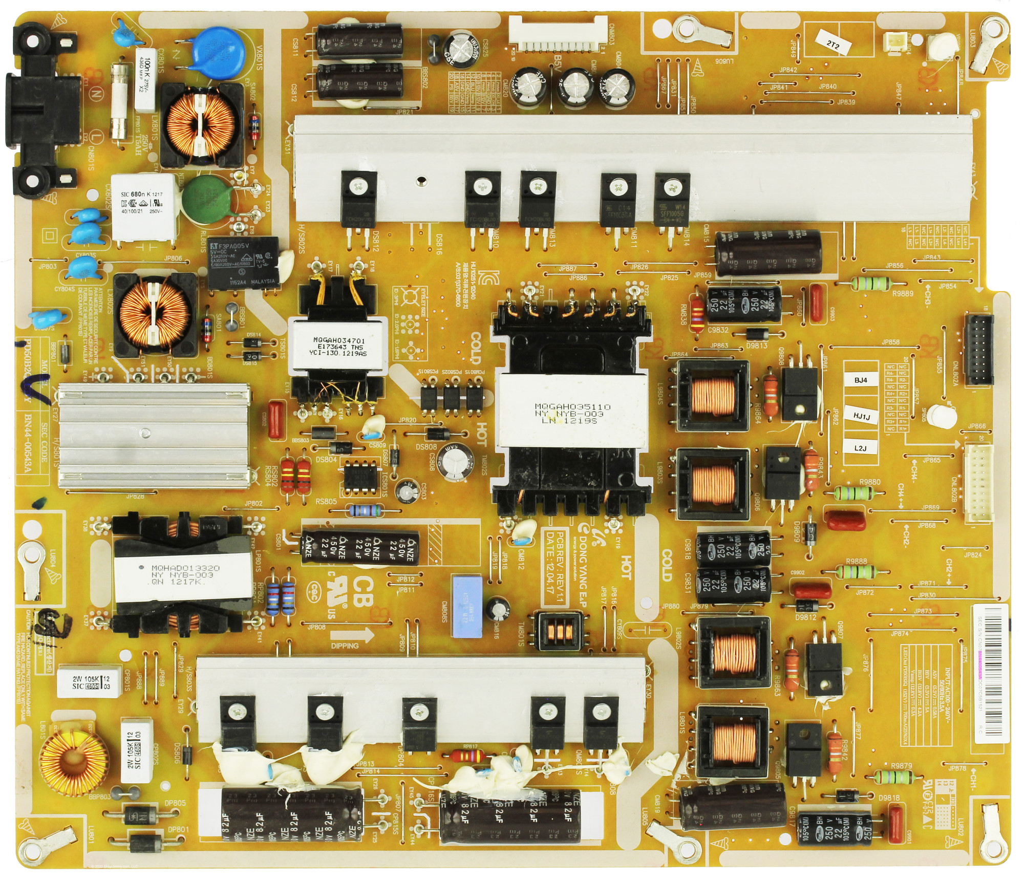 Samsung BN44-00543A Power Supply for UN50ES6900FXZA