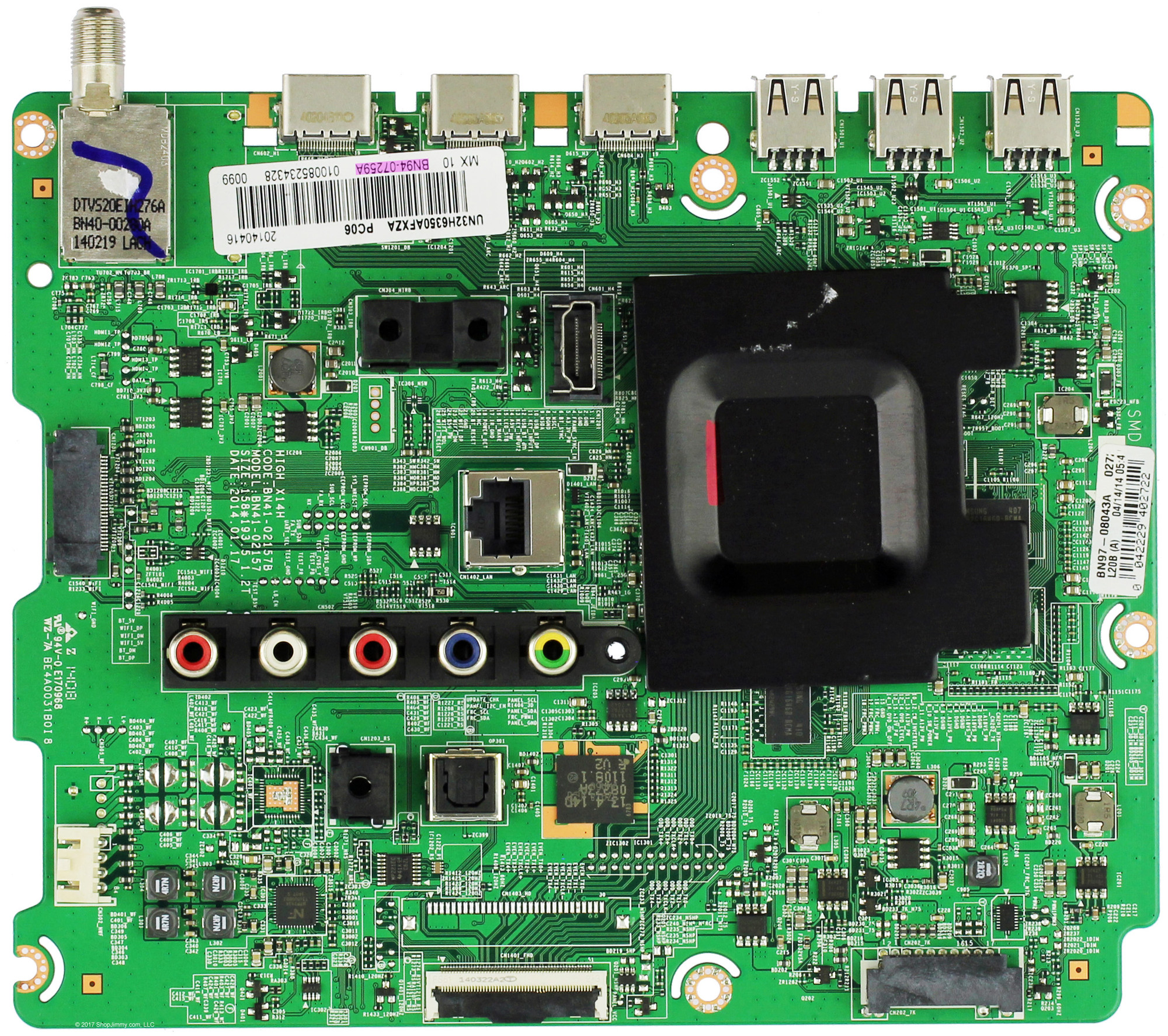 Samsung BN94-07259A Main Board for UN32H6350AFXZA (TS01)