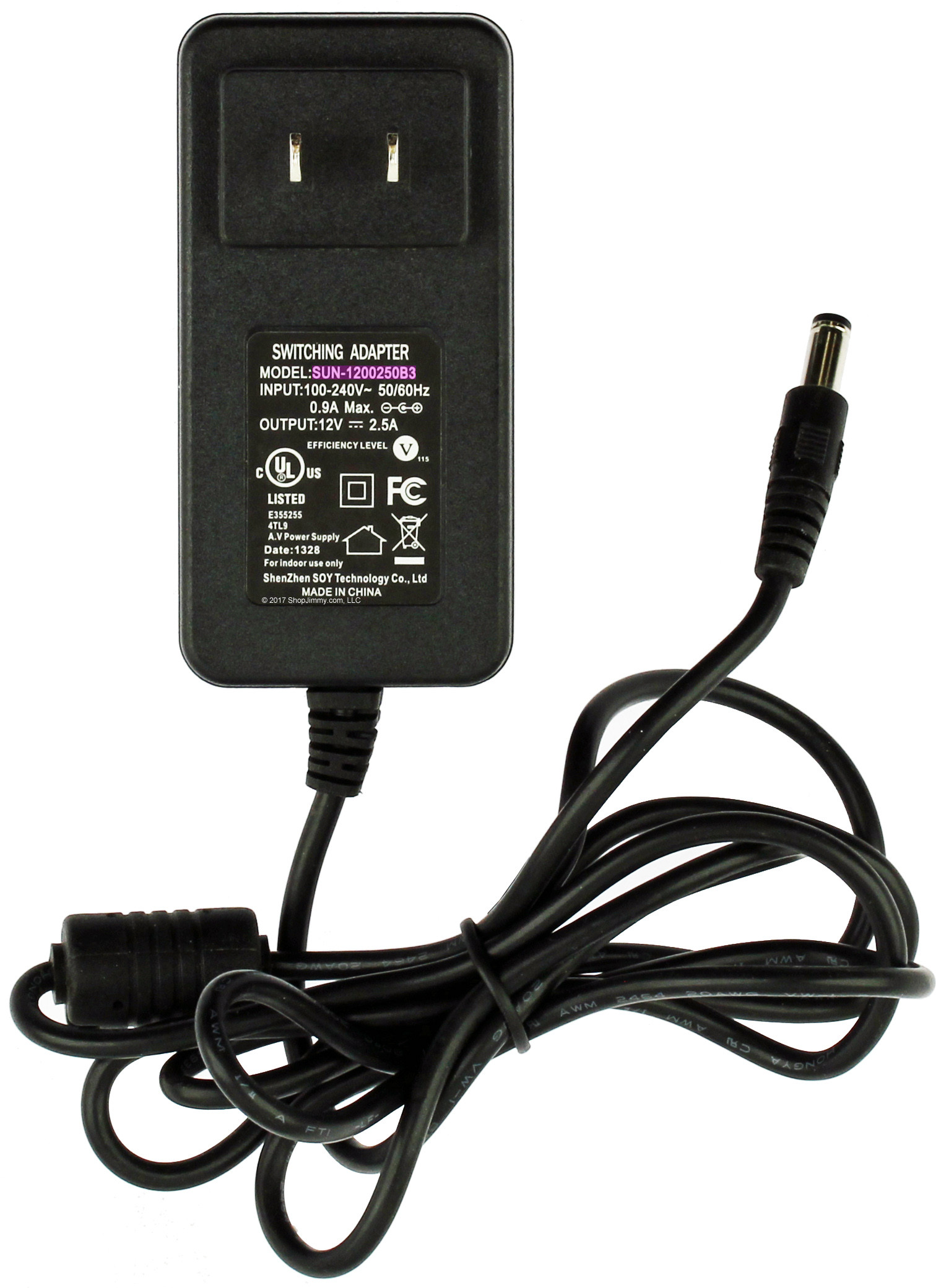 Adaptador De Corriente 12V Para Fuente De Alimentación SUN-1200250B3 De ShenZhen SOY - Compatible Y Confiable