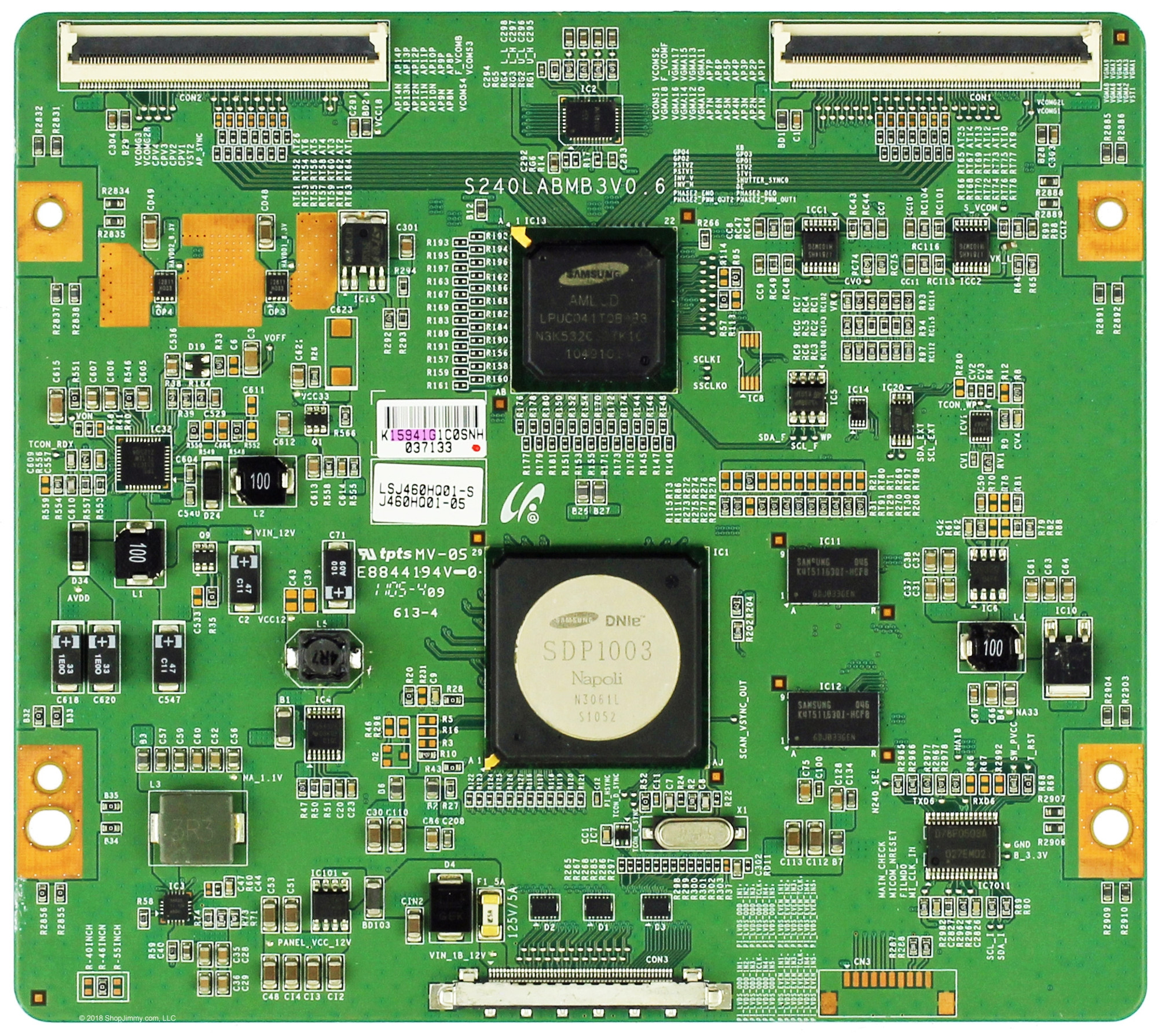 Samsung BN96-16454A (LTJ460HQ01-S, S240LABMB3V0.6) T-Con Board
