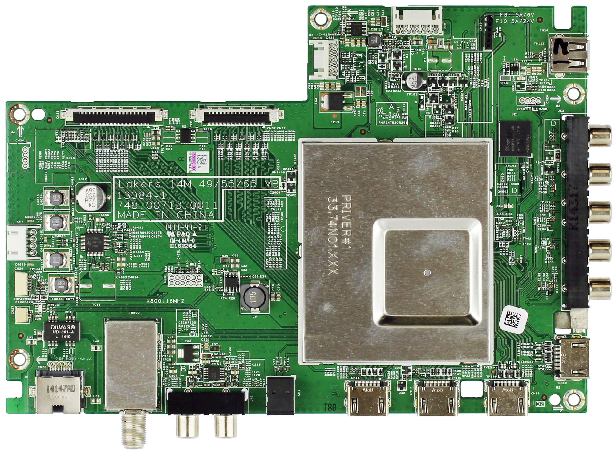 Vizio 75.50070.100 Main Board for M492IB2