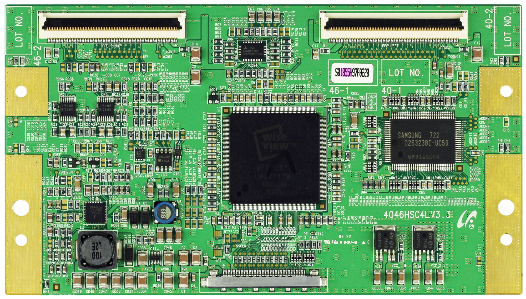 Samsung LJ94-01855H (4046HSC4LV3.3) T-Con Board