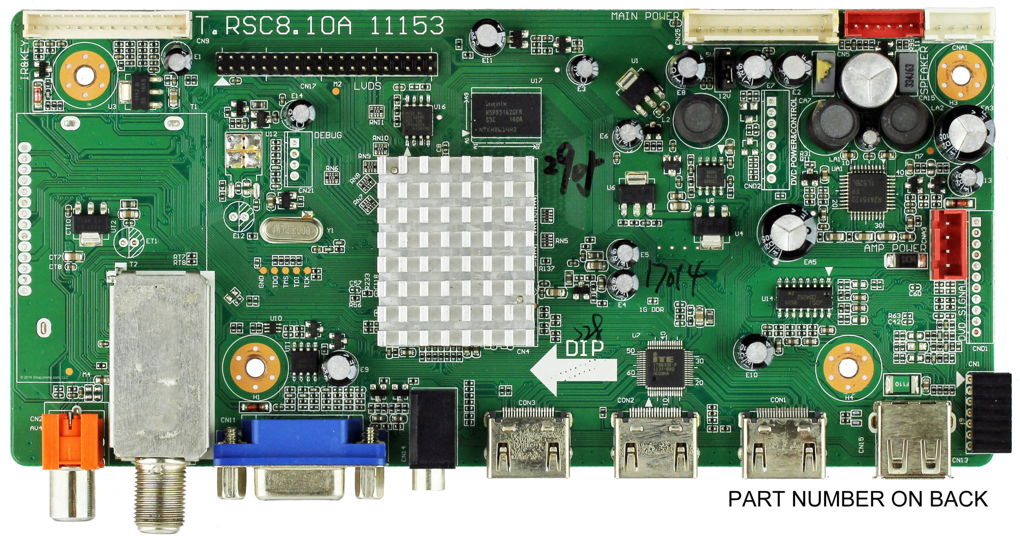 Westinghouse 1B1J2244 Main Board for VR4090