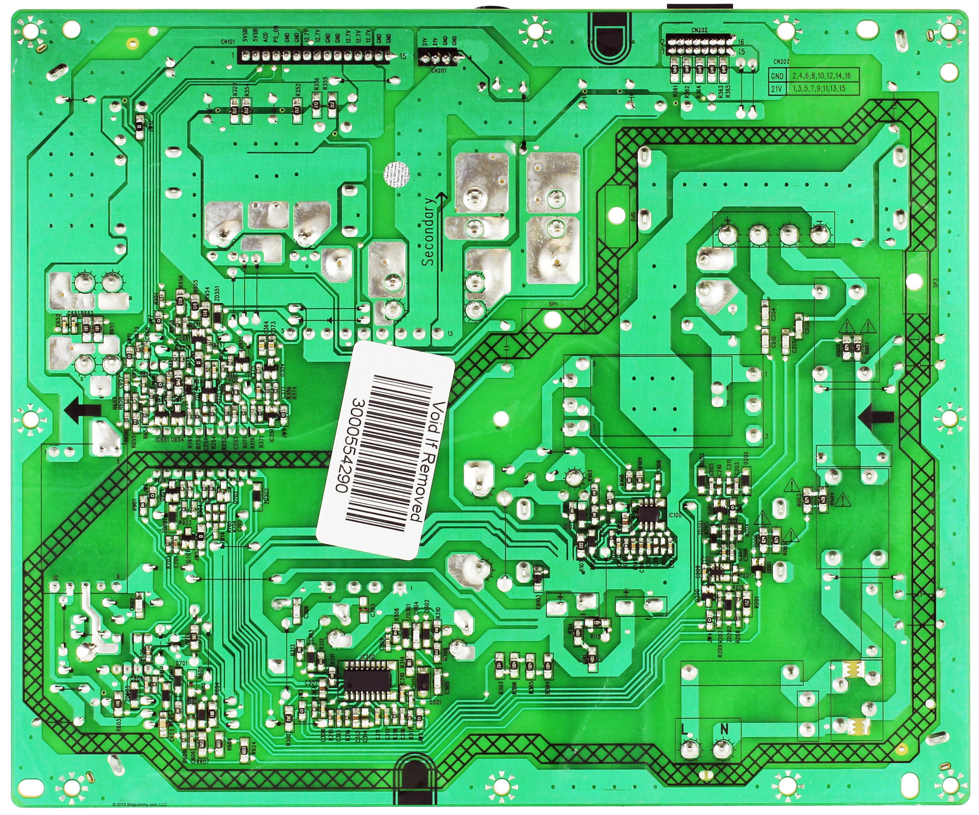 Vizio Replacement Power Supply Board - Thumbnail 4