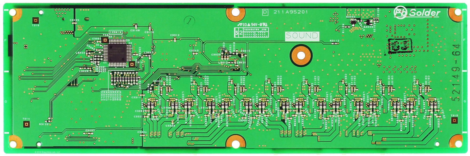 Mitsubishi 934C291001 (D211A95201) Sound Board - Thumbnail 2