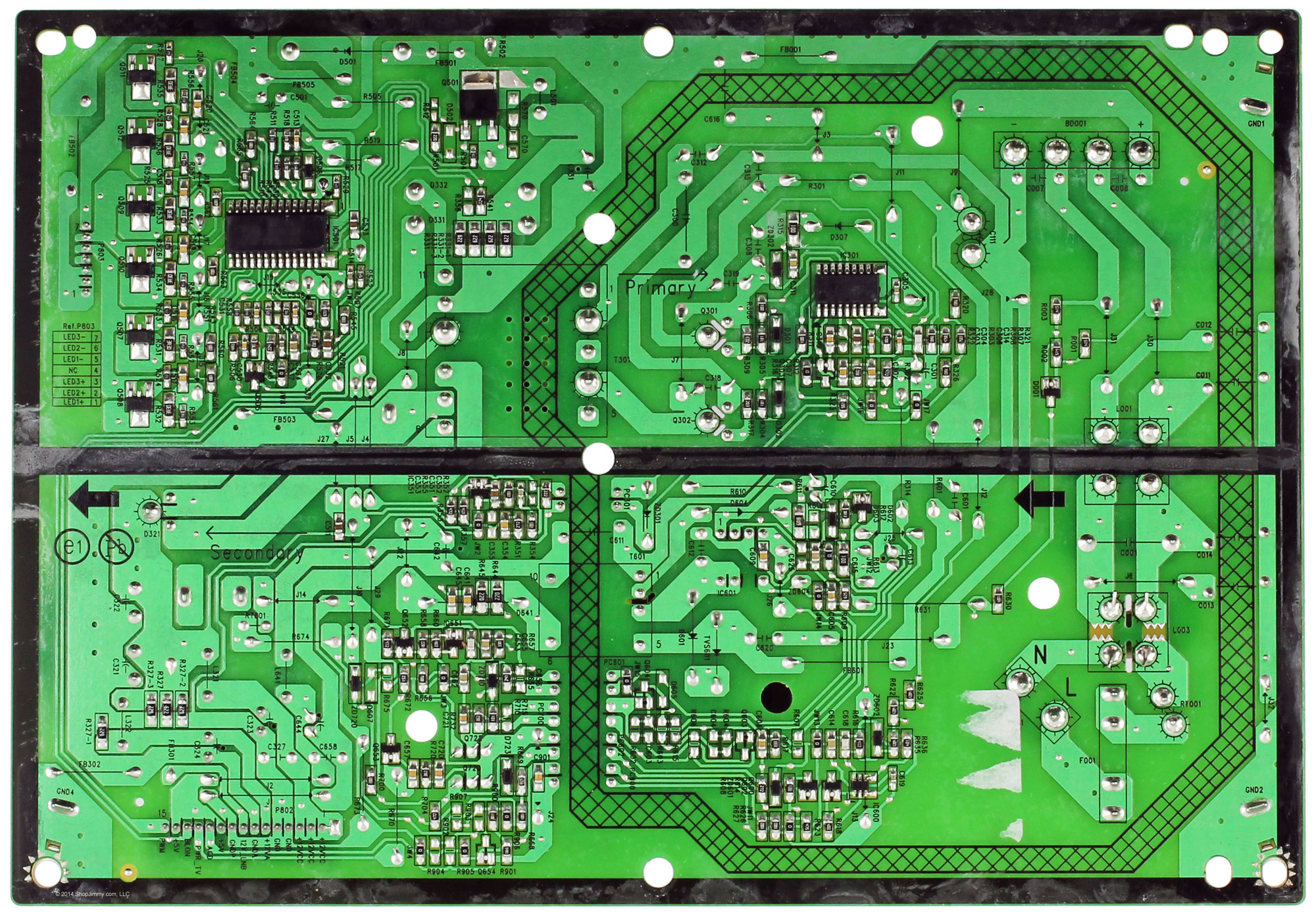 Toshiba 75033703 Power Supply for 29L1350 / 29L1350U