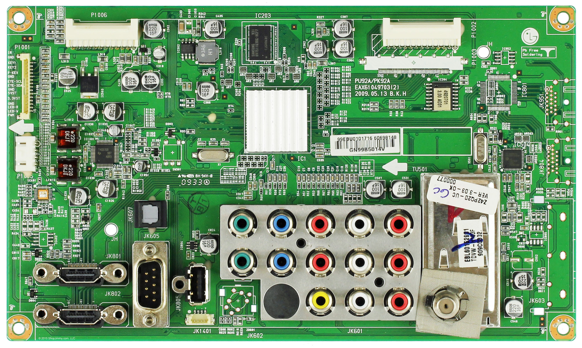 Zenith EBU60698148 Main Board for Z42PQ20-UC