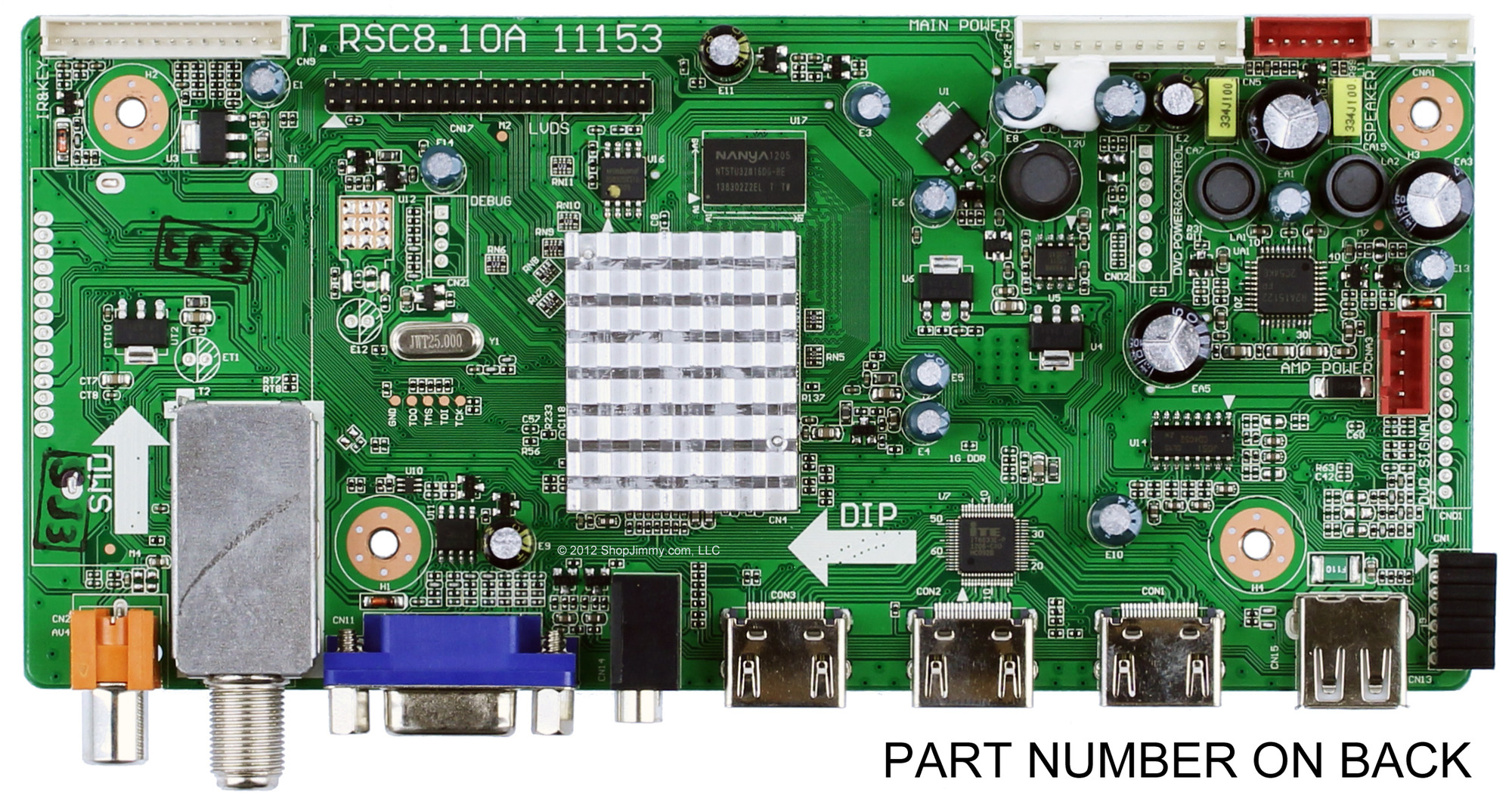 Sceptre 1E2D0011 (T.RSC8.10A 11153) Main Board for X409BVFHD