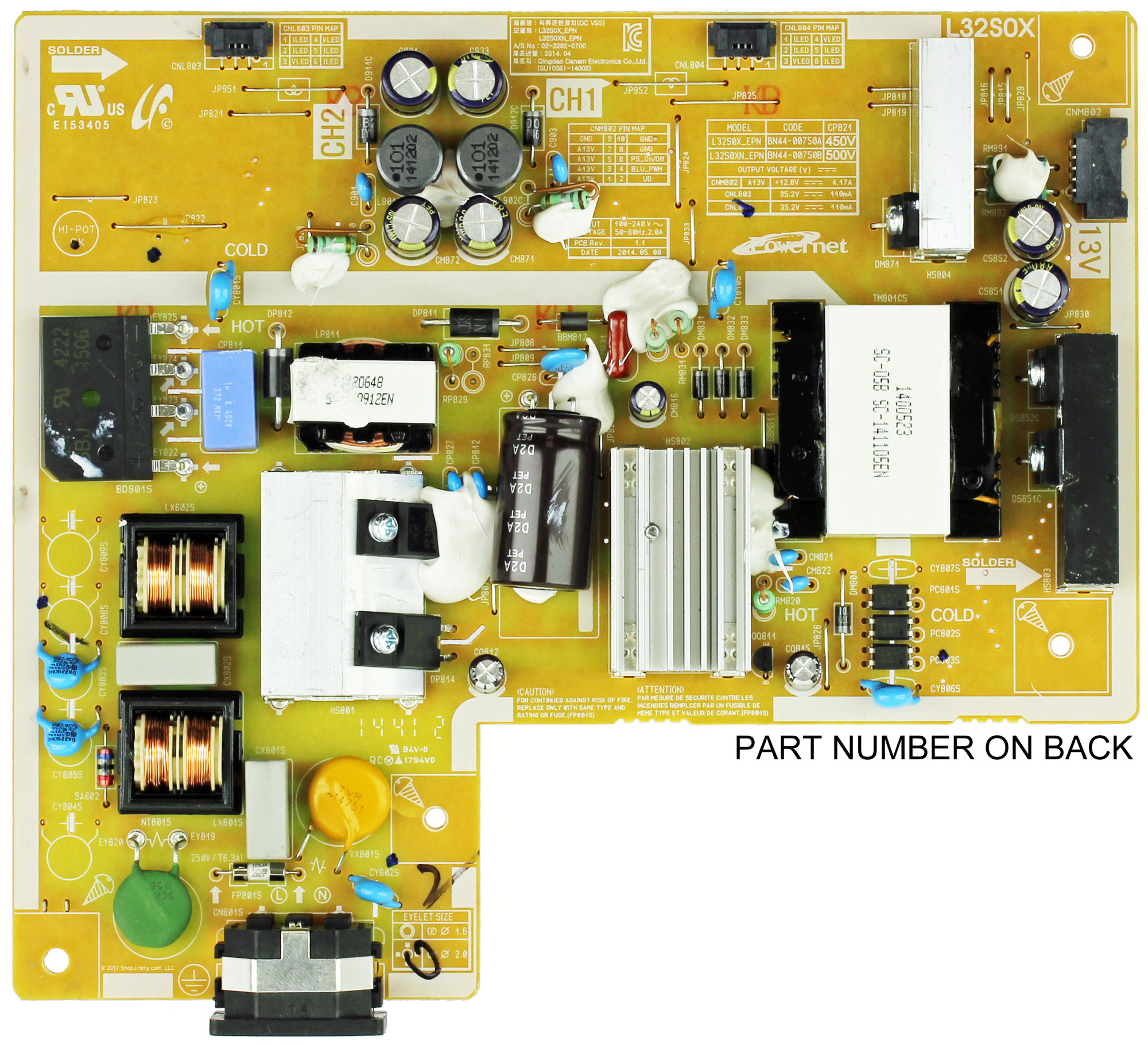 SAMSUNG - sakuraさん専用 Samsung BN44-00750A Power Supply for LS32D85KTSR/ZA