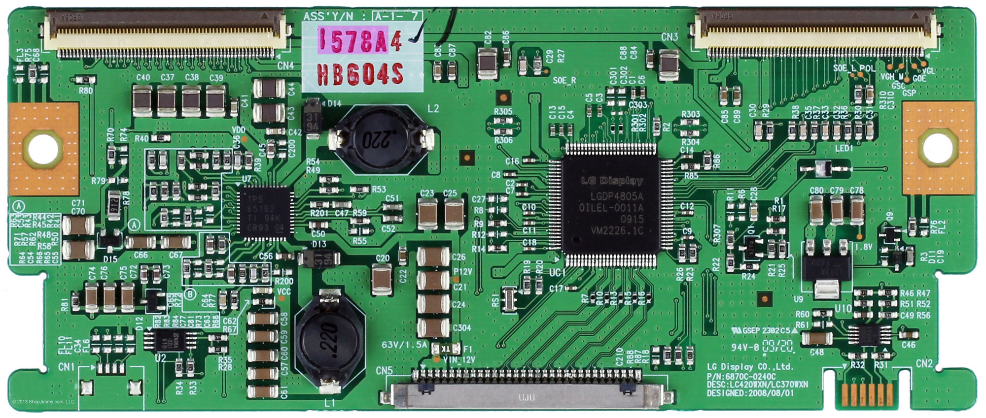 6871L-1578A (6870C-0240C) T-Con Board