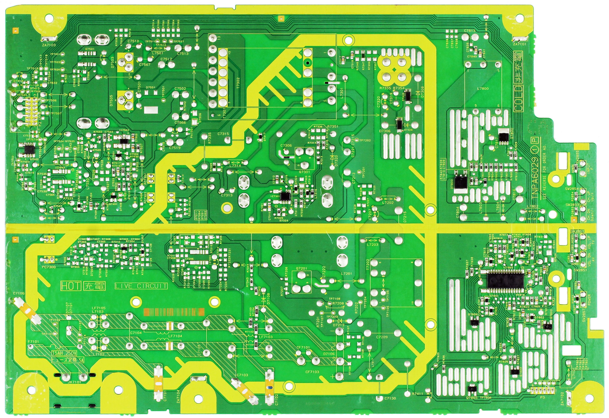 Panasonic TXN/P1AEVUS (TNPA6029) P Board / Power Supply for