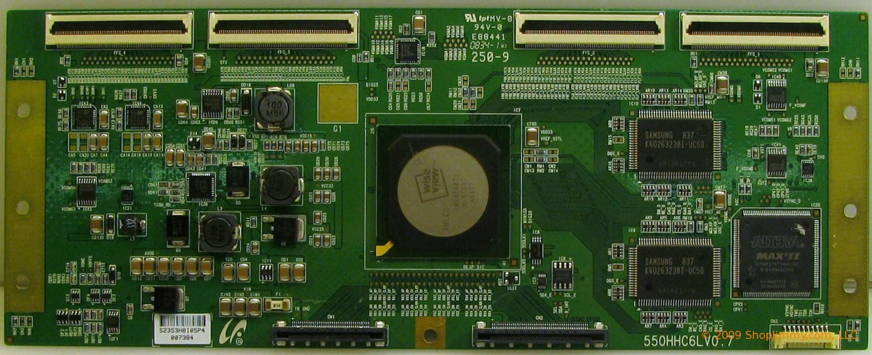 Sony LJ94-02343H (550HHC6LV0.7) T-Con Board for KDL-55XBR8