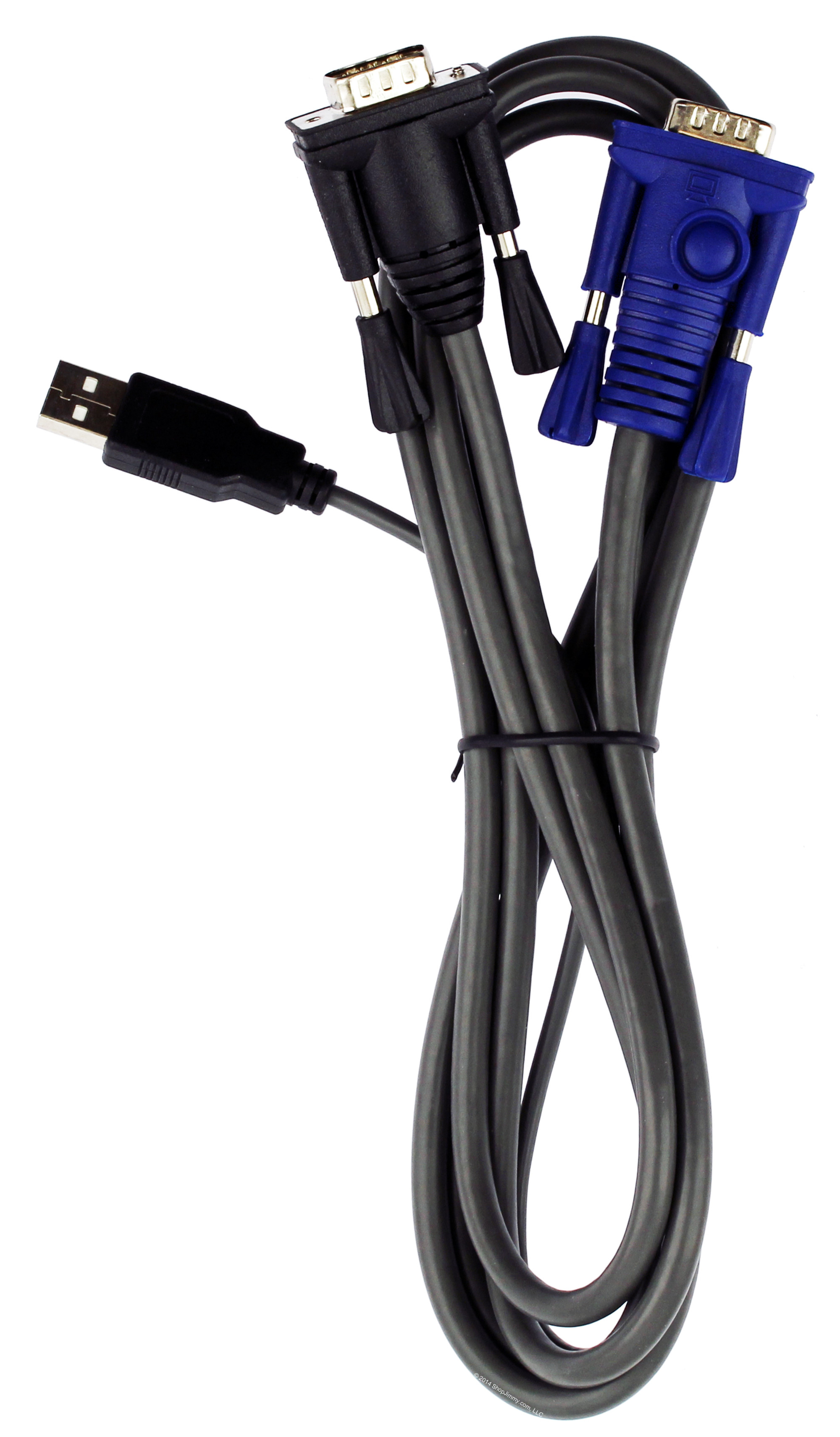 6 ft 2-in-1 USB KVM Cable - KVM Cables