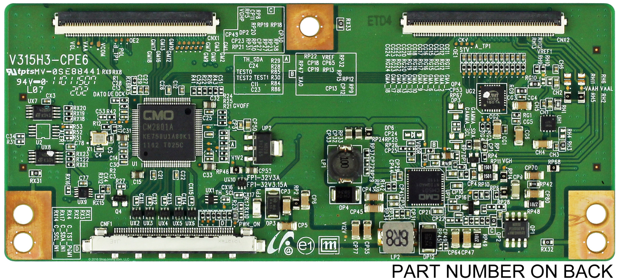 CMO 35-D057146 (35-D057146, V315H3-CPE6) T-Con Board