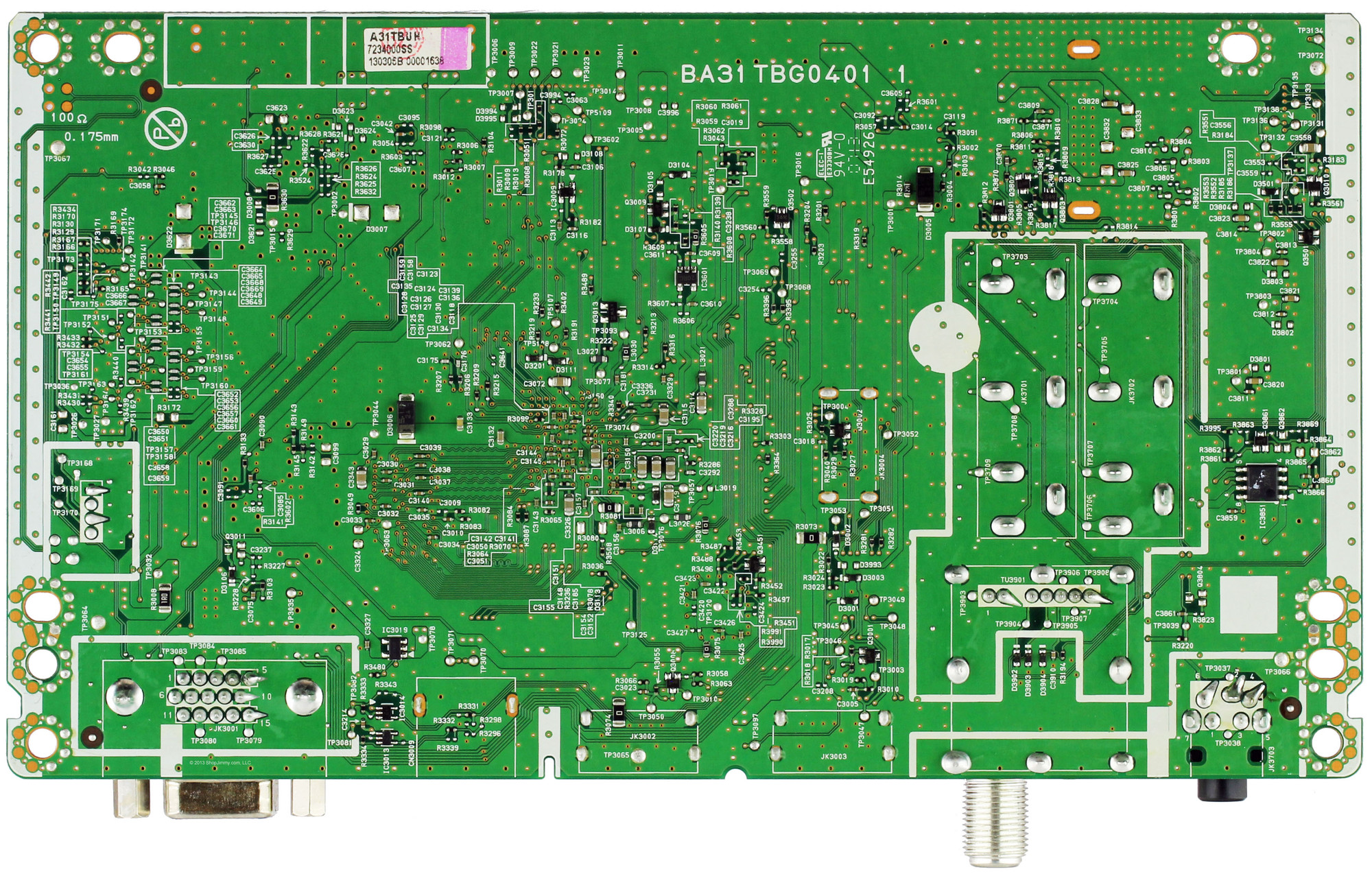 Kit Riparazione Alimentatore Per TV Magnavox 39ME413V/F7 Con Fusibile Soffiato