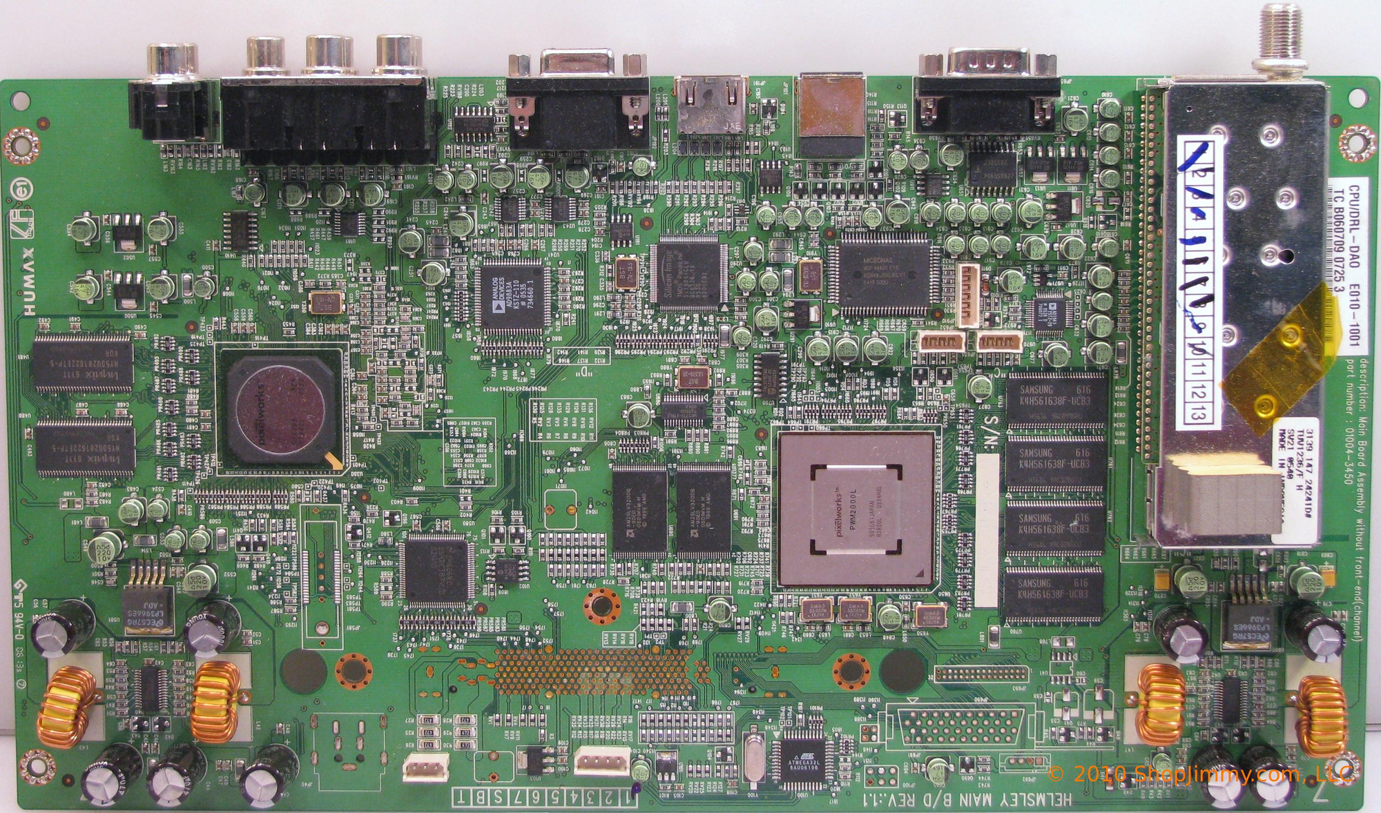 Dell 01004-3450 (E010-1001, CPU/DRL-DA0) Main Board