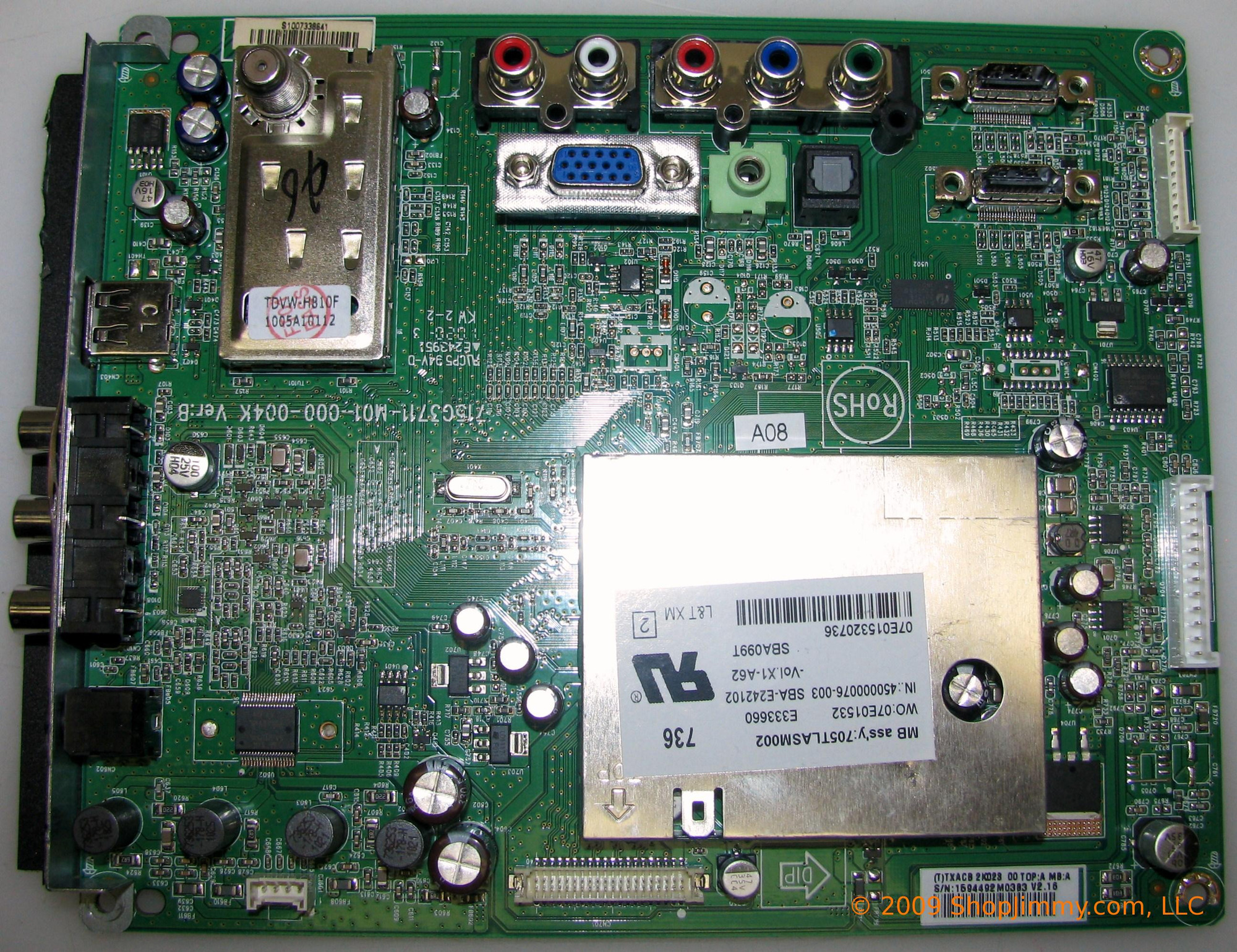 Vizio CBPFTXACB2K023 Main Board for M260VA