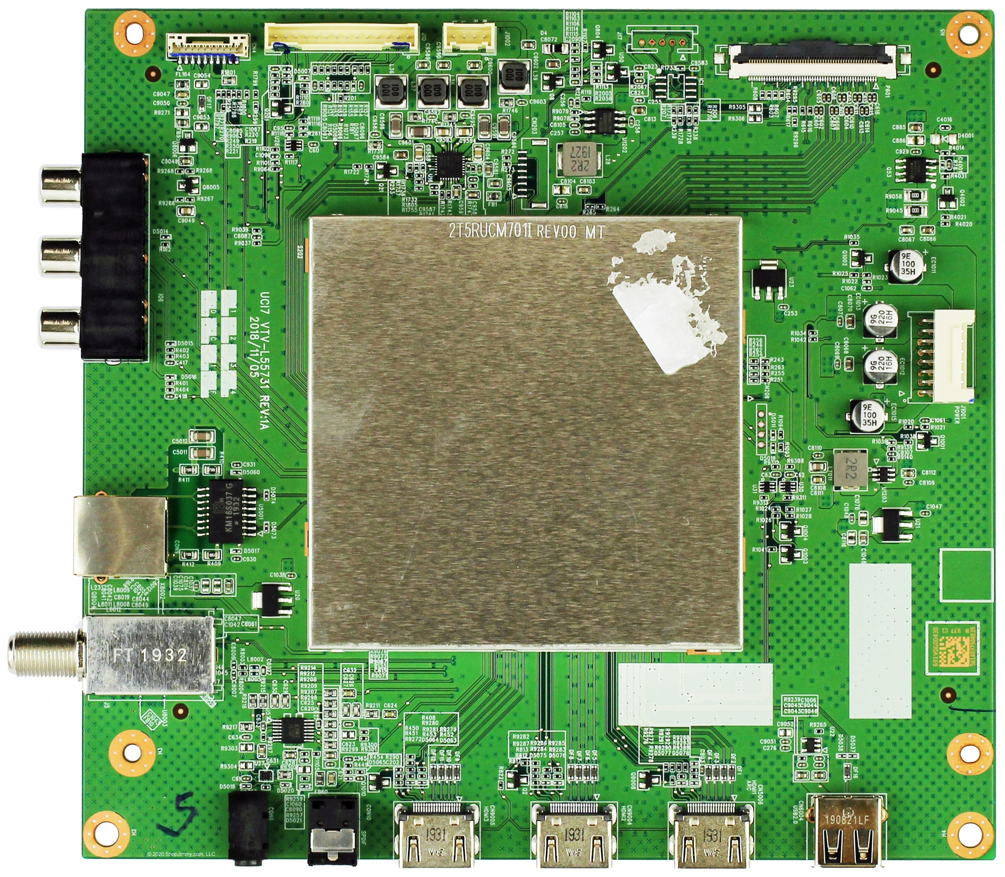 thumbnail image 2 of Toshiba 50LF711U20 WiFi Module – PN: 1T8C000001I, BN: DHUR-AZ68 – Open Box, Pulled From New TV 2 of 3