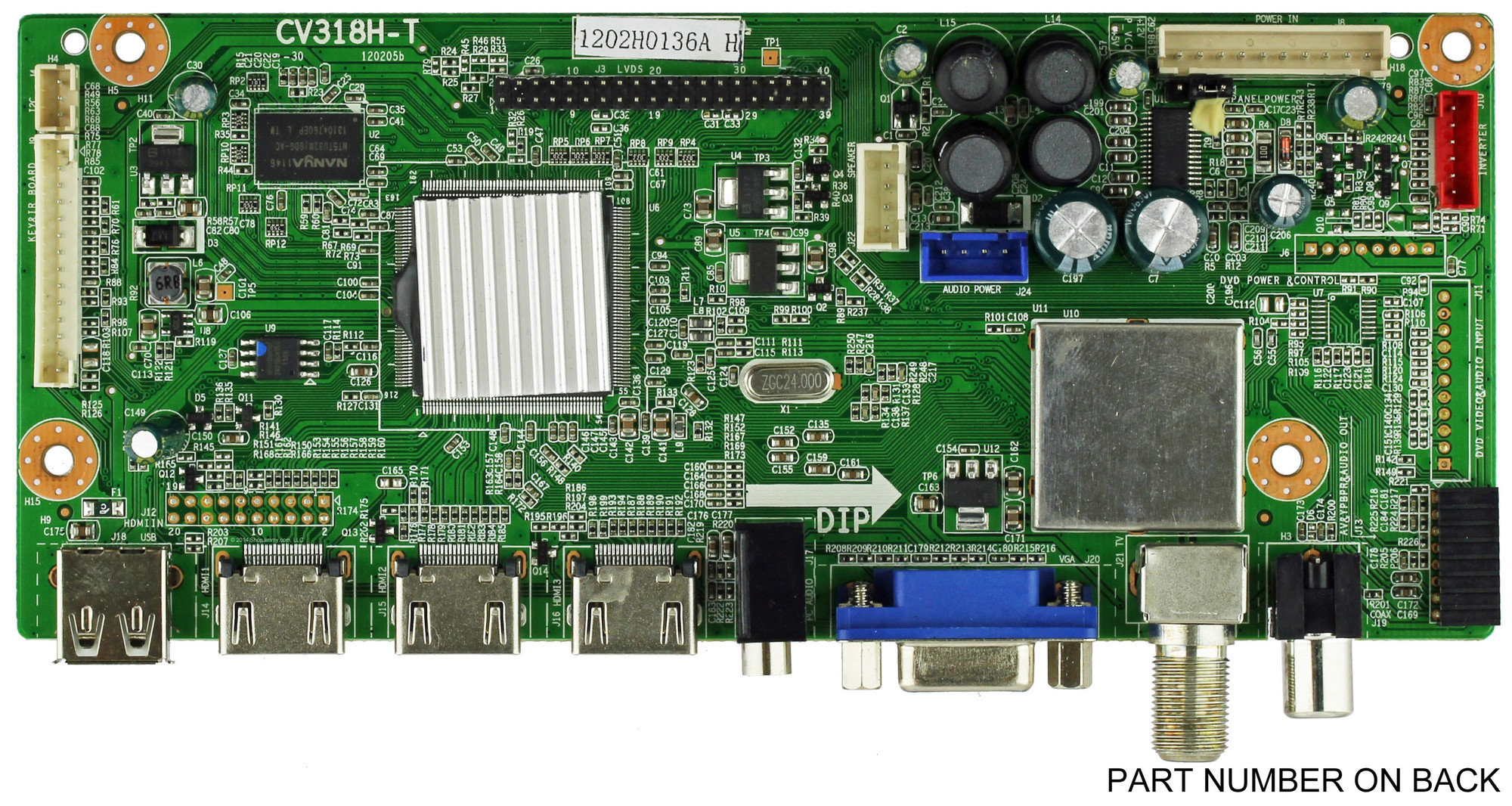 Westinghouse TI120251 (CV318HT) Main Board for VR4090