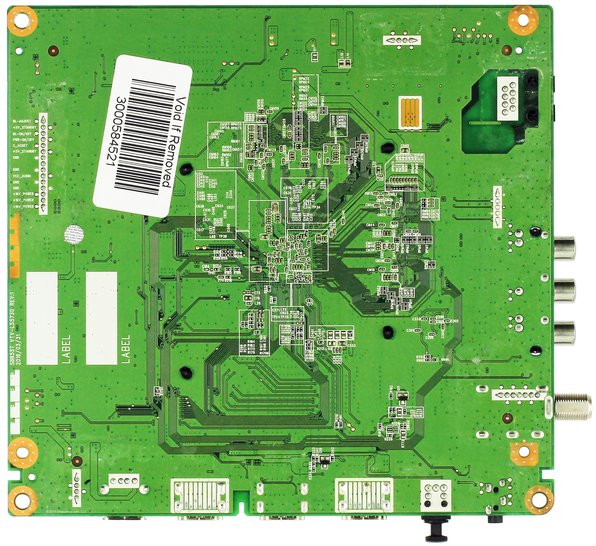 Toshiba 461C8K21L22 Main Board for 55L621U