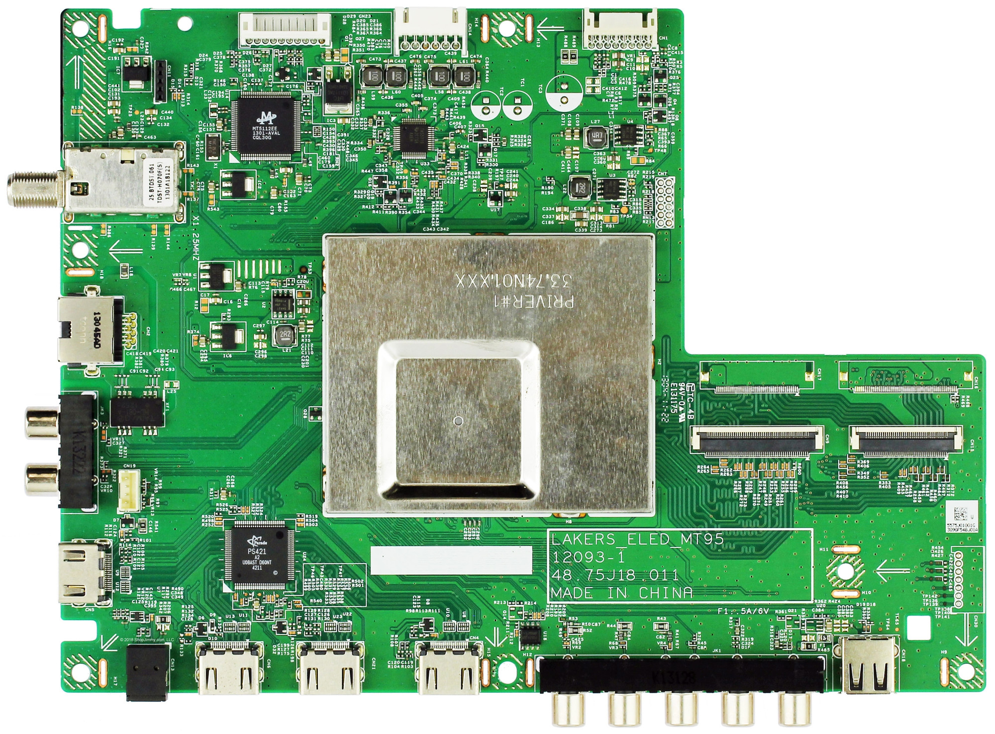 Vizio 55.75J01.001G (91.75J10.004G) Main Board for E551i-A2 ONLY