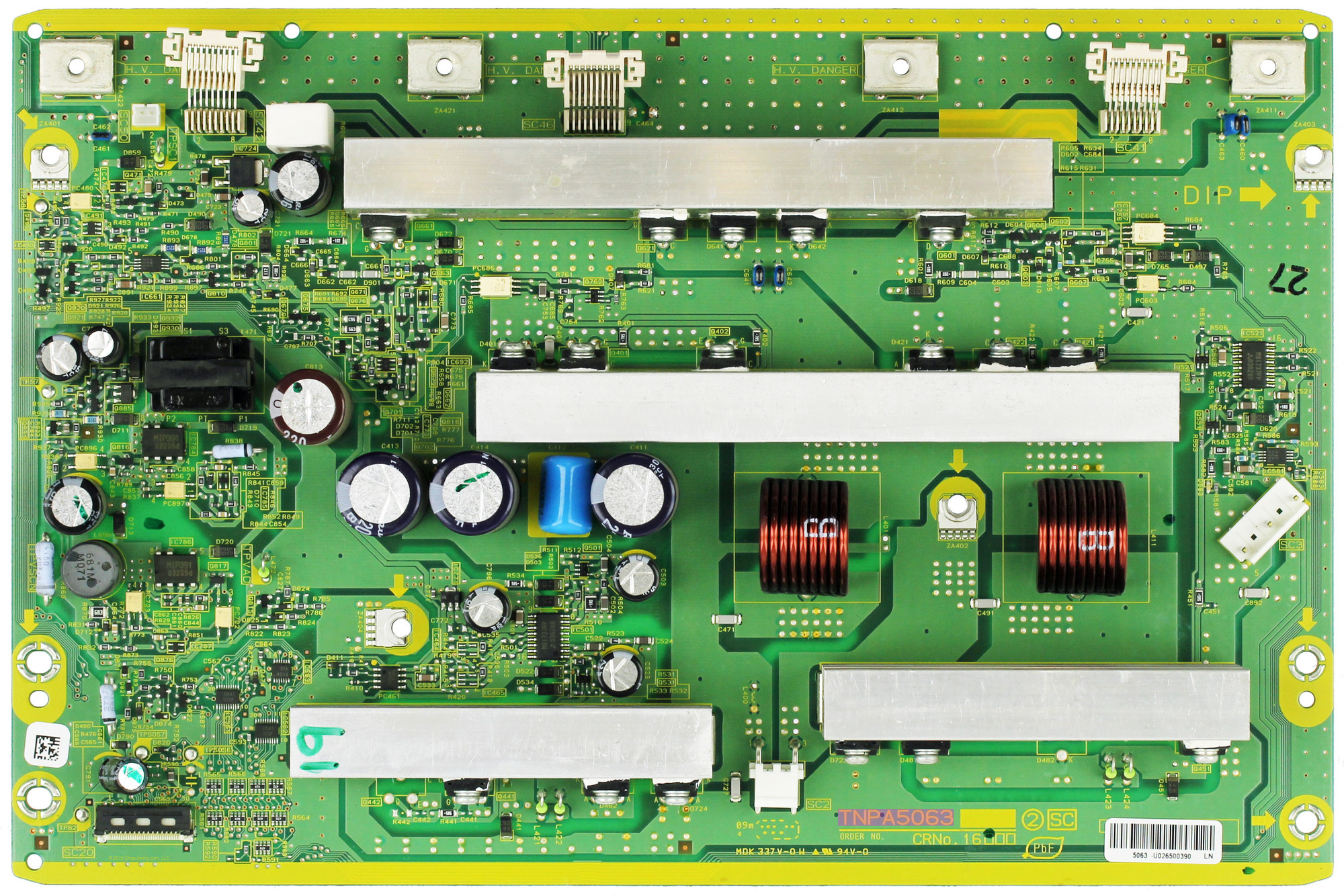 Panasonic TXNSC1LNUU (TNPA5063) SC Board