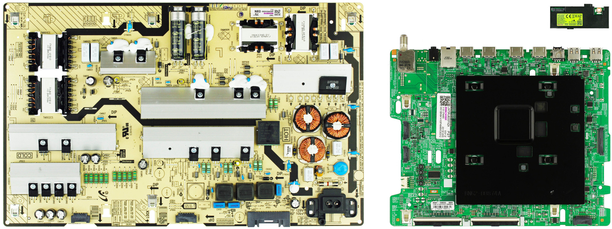 Temaページ Samsung UN75RU8000FXZA UN75RU800DFXZA (Version CA02) LED TV