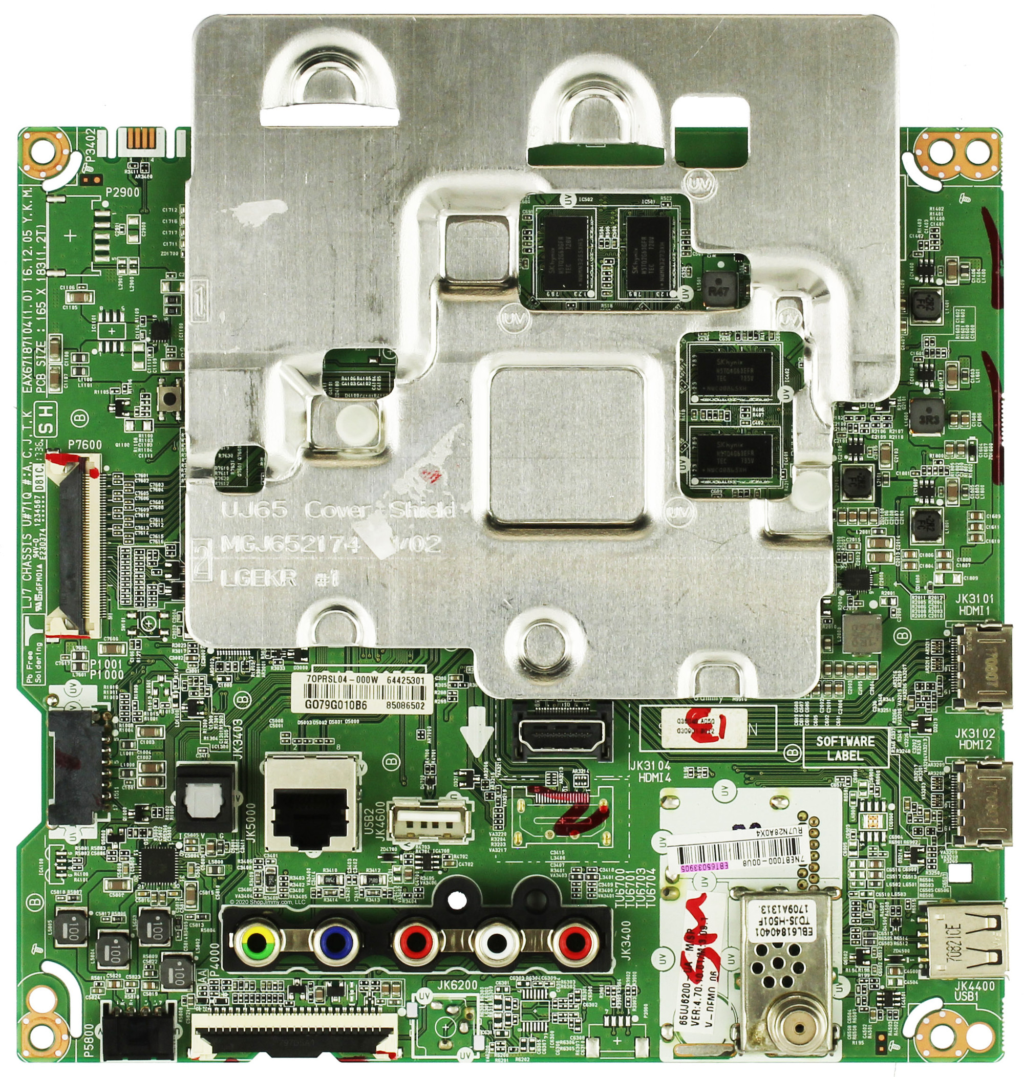 LG EBT65033905 Main Board for 65UJ6200UA.AUSYLJR