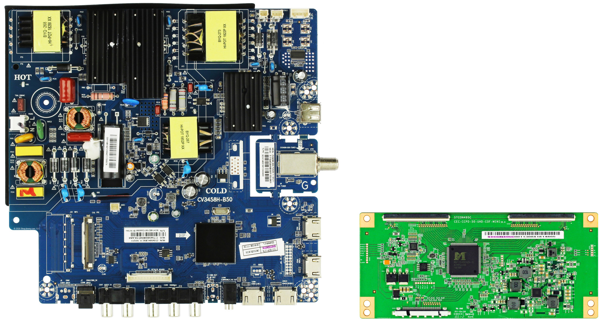 ONN ONC50UB18C05 TV Repair Parts Kit Version 4 (SEE NOTE)