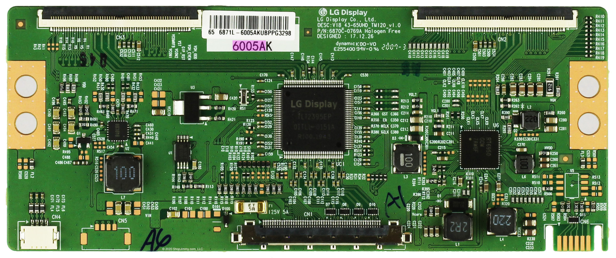 LG Philips 6871L-6005A (6870C-0769A) T-Con Board