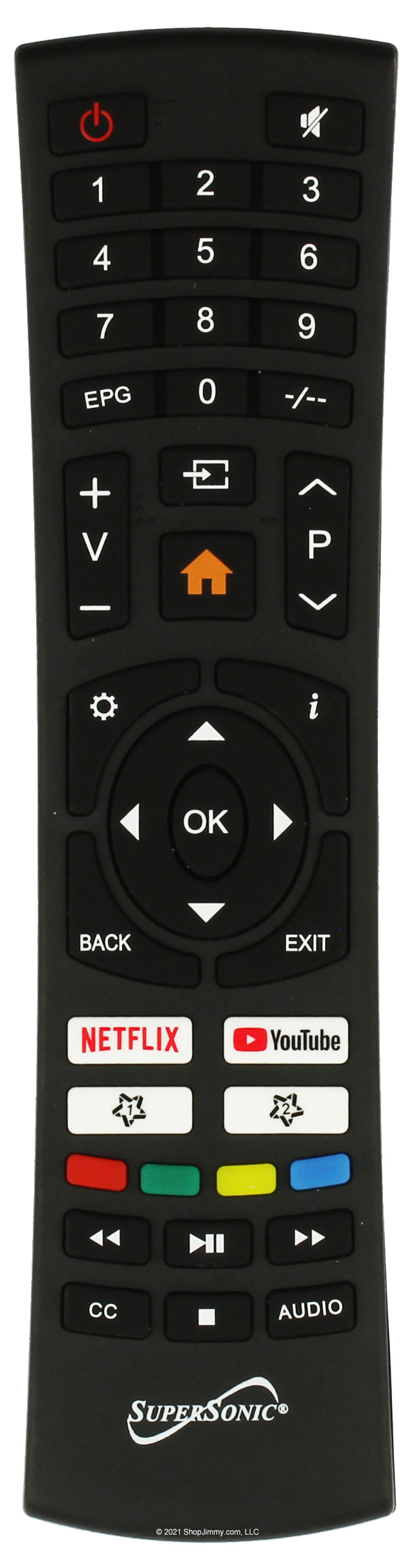 SuperSonic HY41803 Remote Control New