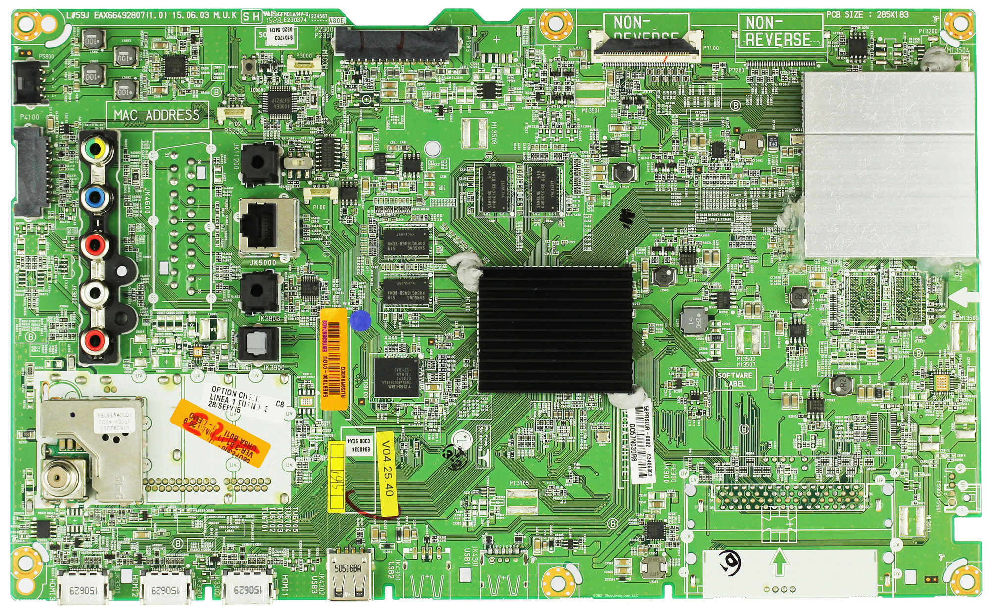 LG Electronics - hhhh様  専用 EBR78748202 - LG Main Control Board | Parts Dr
