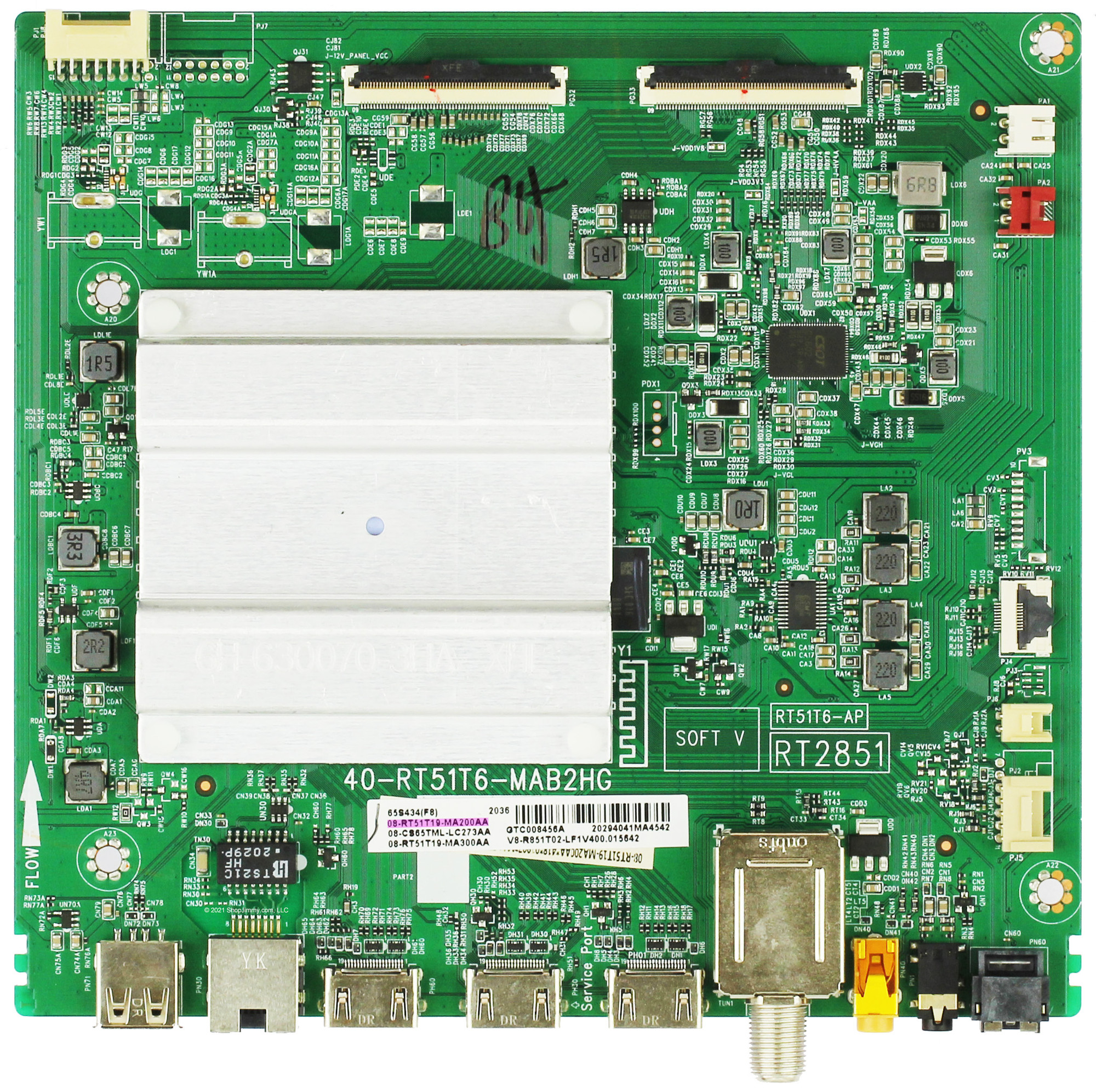TCL 08RT51T19MA200AA 08CS65TMLLC273AA Main Board 65S434