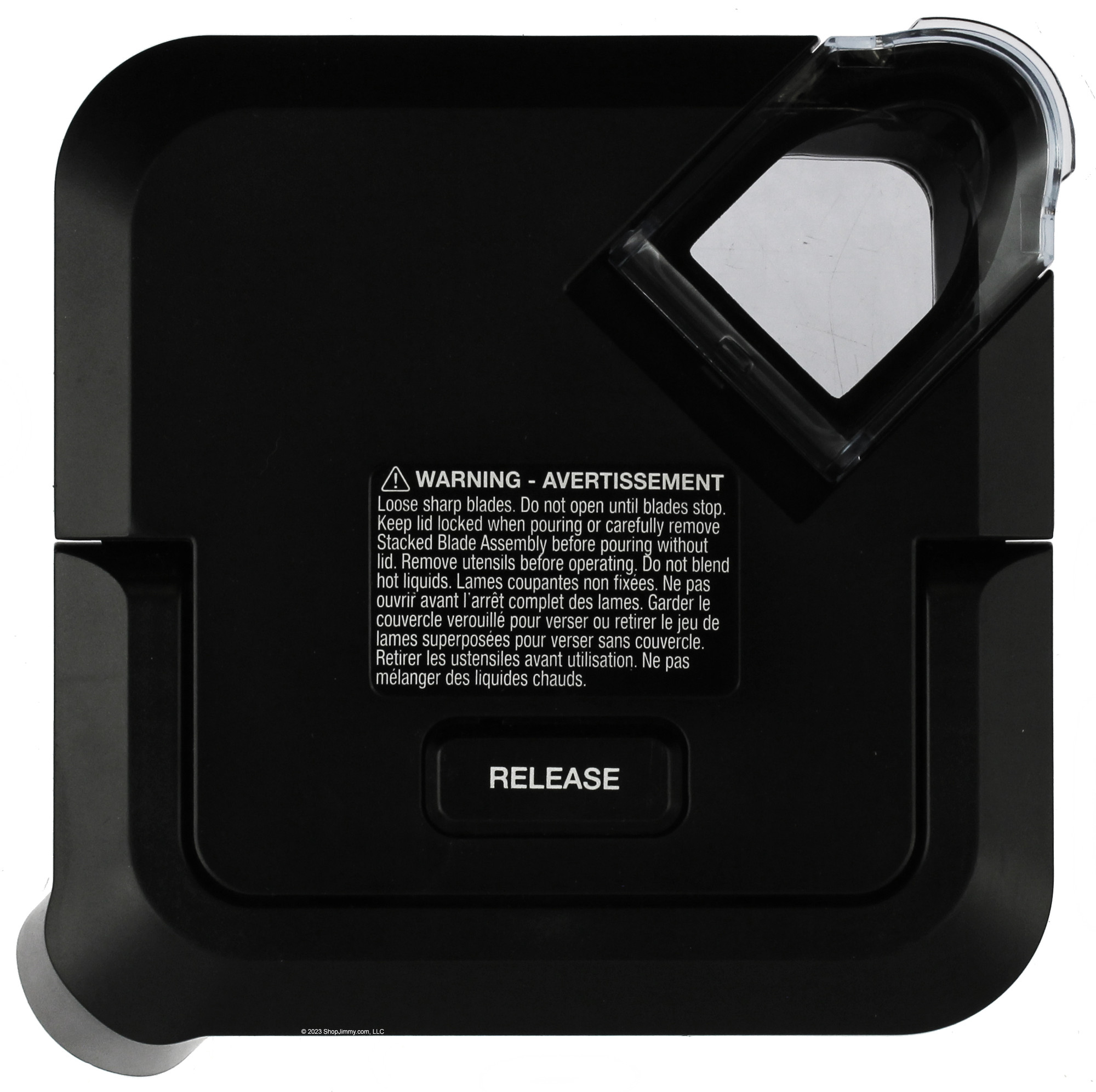 Ninja 72 oz. Pitcher Lid With Locking Handle BL710WM BL610