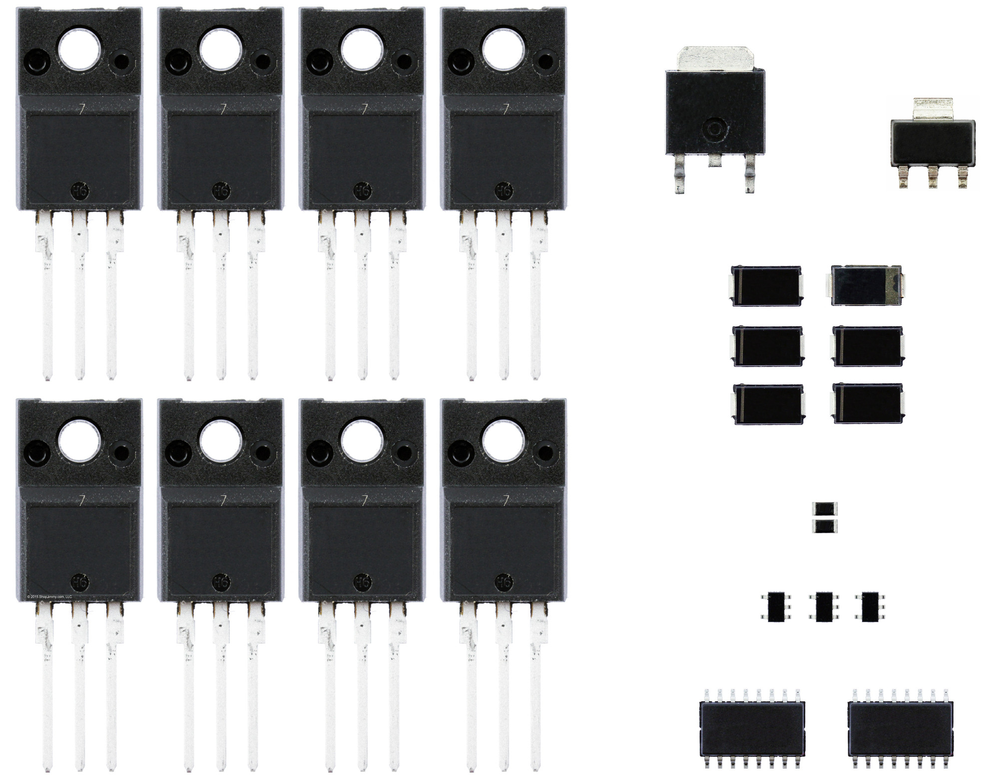 Panasonic TXNSC1LLUU (TNPA5105AC) SC Board Component Repair Kit