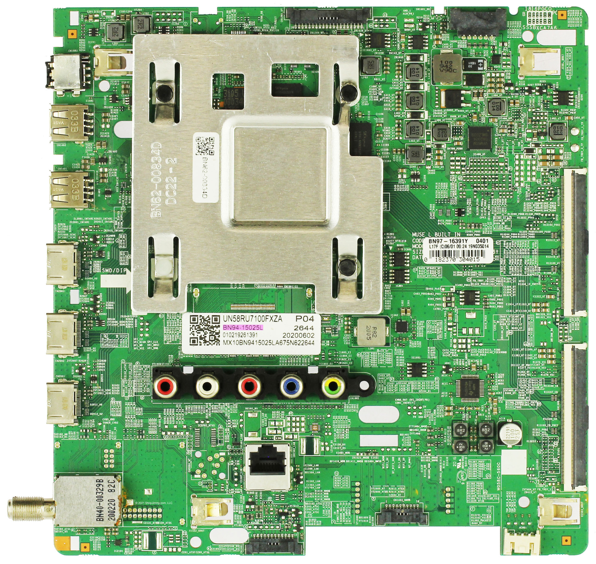 Samsung BN94-15025L Main Board for 58 Inch Class RU7100 Smart 4K UHD TV