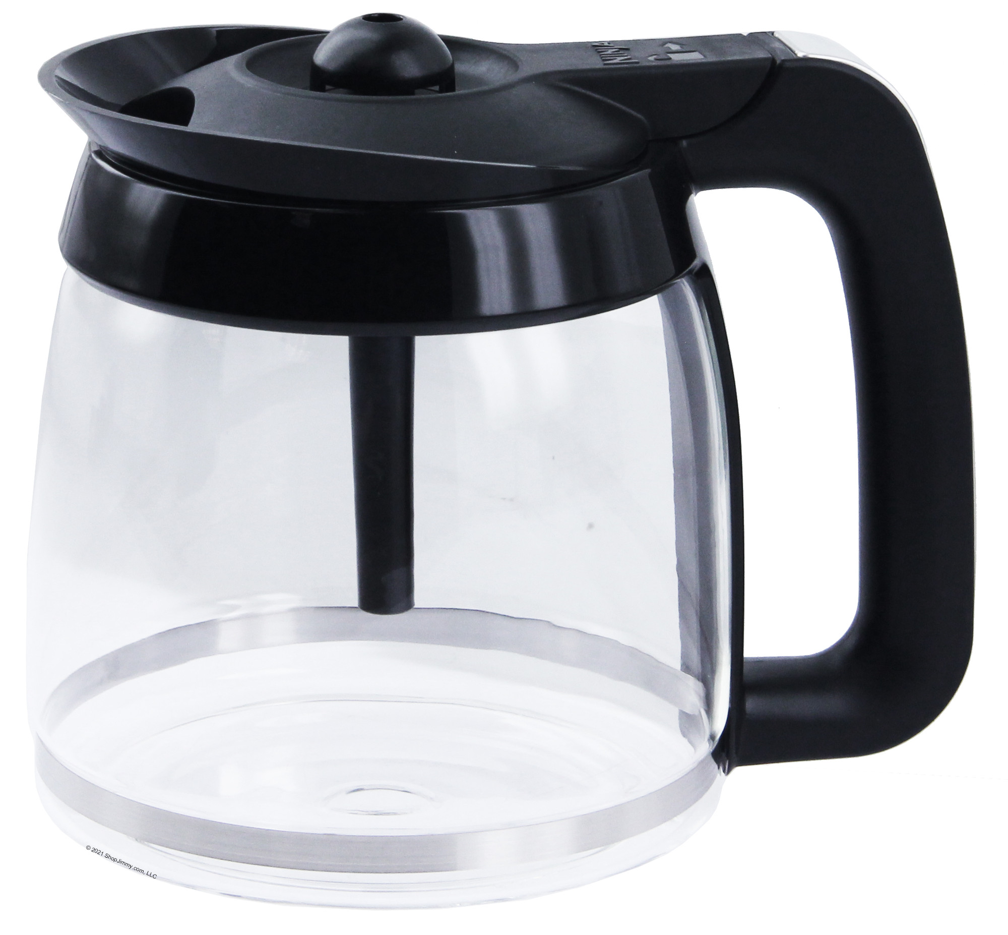 Ninja CF021 Coffee Maker Replacement Pot Glass Carafe Pot Stainless with  Stem
