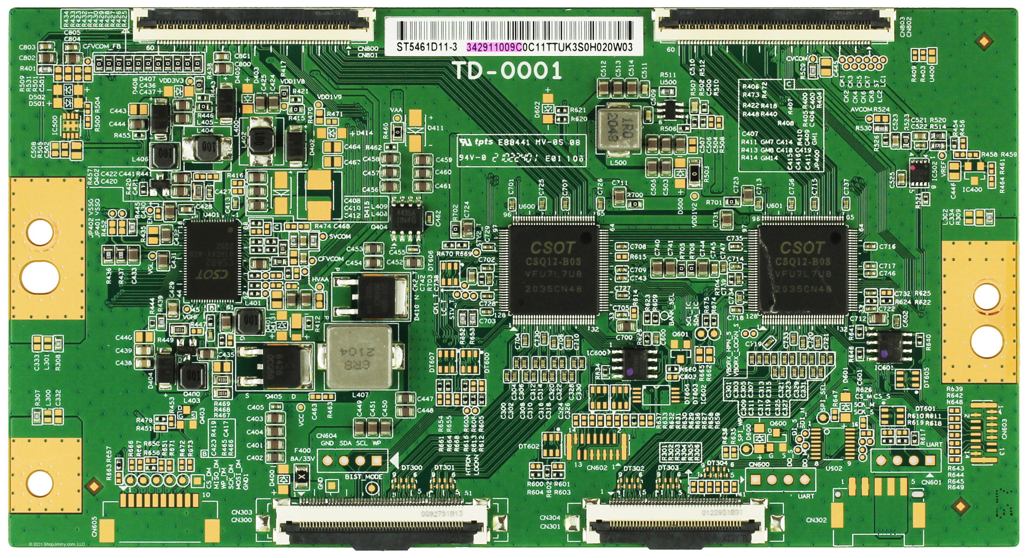 TCL 34.29110.09C ST5461D11-3 T-Con Board