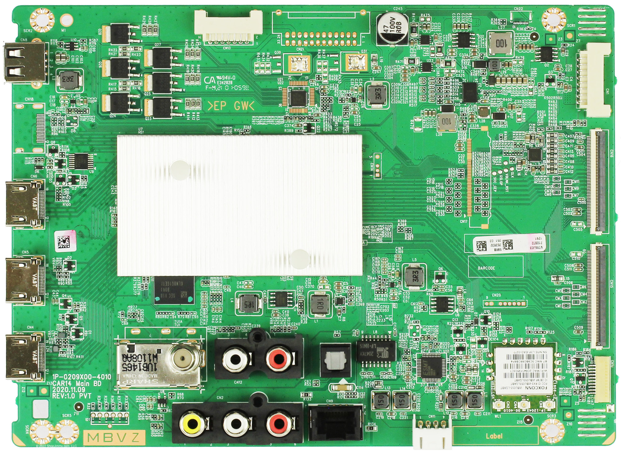 Vizio Y8389598C Main Board for V706-J03 (LFTGD8KX Serial