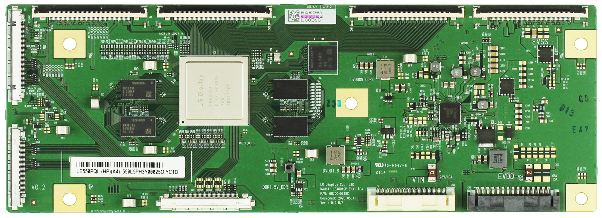 LG/Sony 6871L-6380E 6870C-0848C LE550PQL-HPA4 T-Con Board