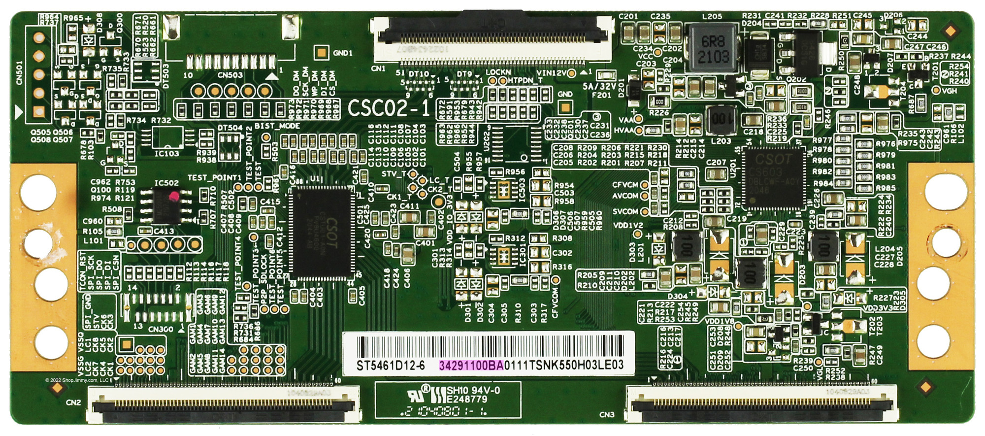 Insignia 34.29110.0BA ST5461D12-6 T-Con Board