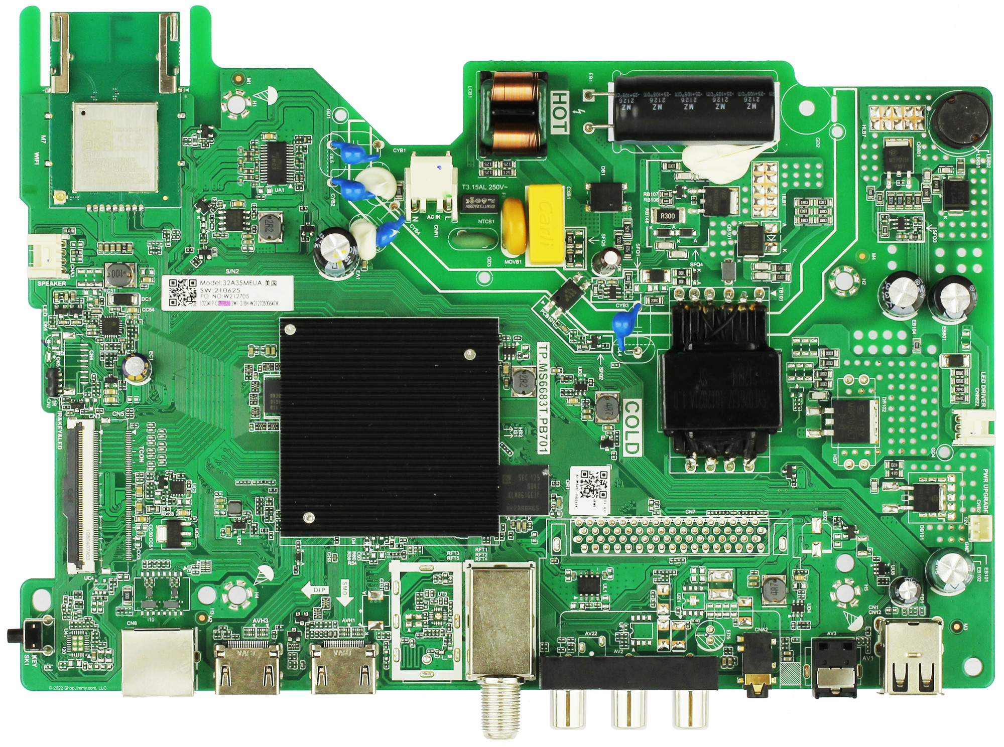 Hisense Main Board/Power Supply 299856 210625 for 32H5500G
