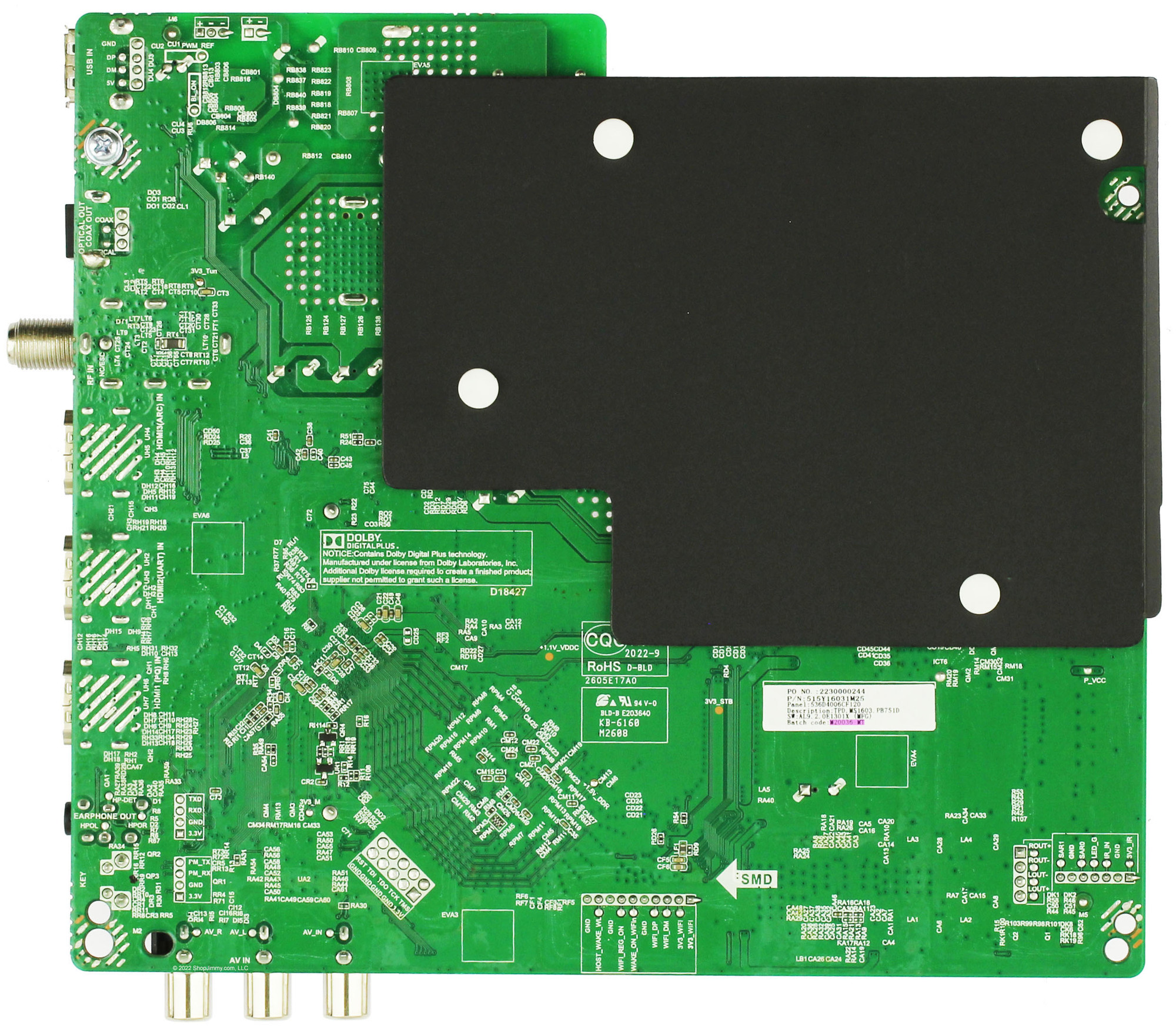 Element 515Y16031M25 M20036-MT Main Board / Power Supply for
