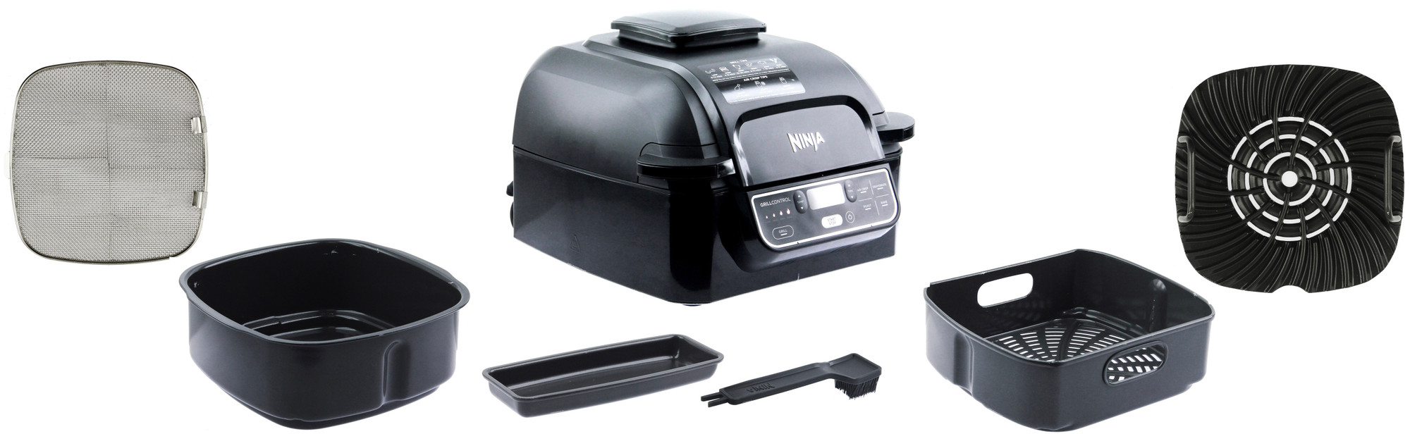 Ninja Foodi IG301A 4-in-1 Indoor Grill with 4-Quart Air Fryer