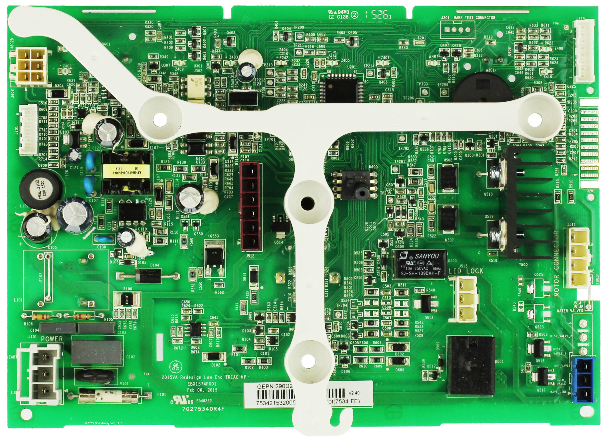 まうページ GE Washer WH18X24935 (290D2226G002) Main Board