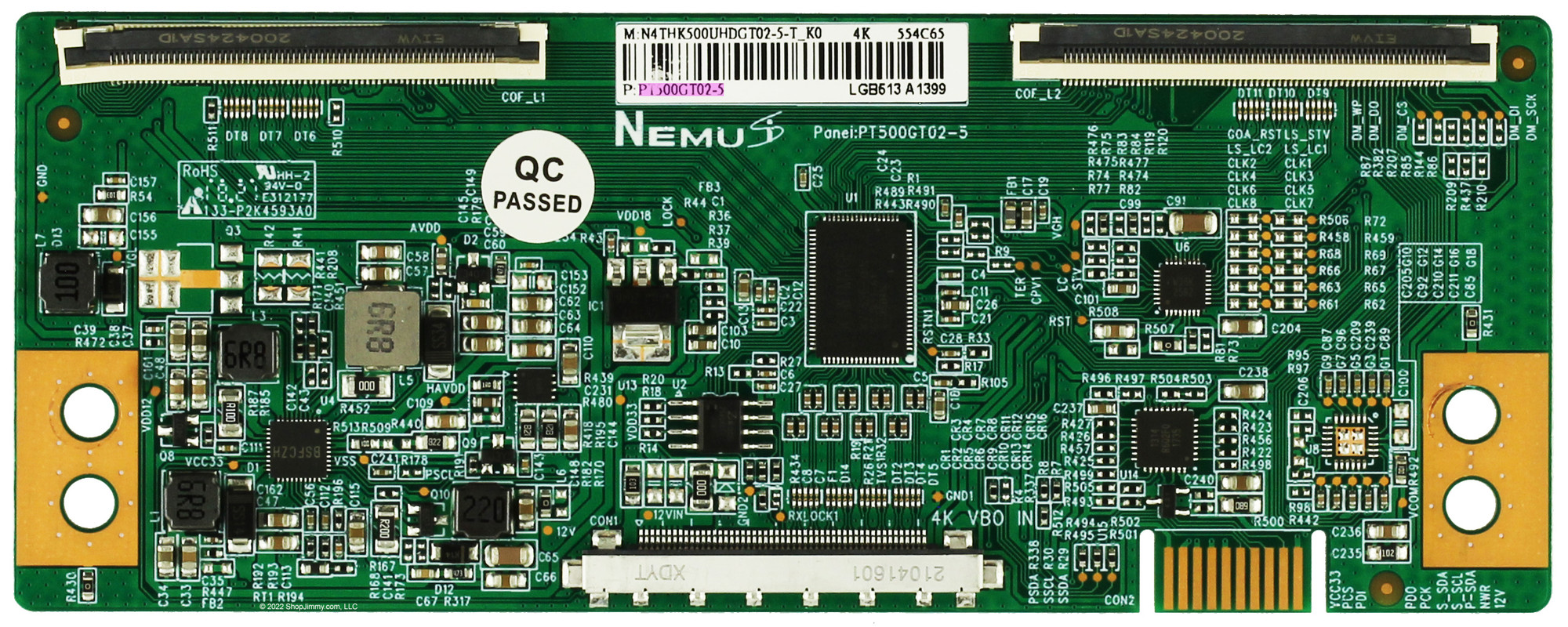 Westinghouse PT500GT02-5 T-Con Board
