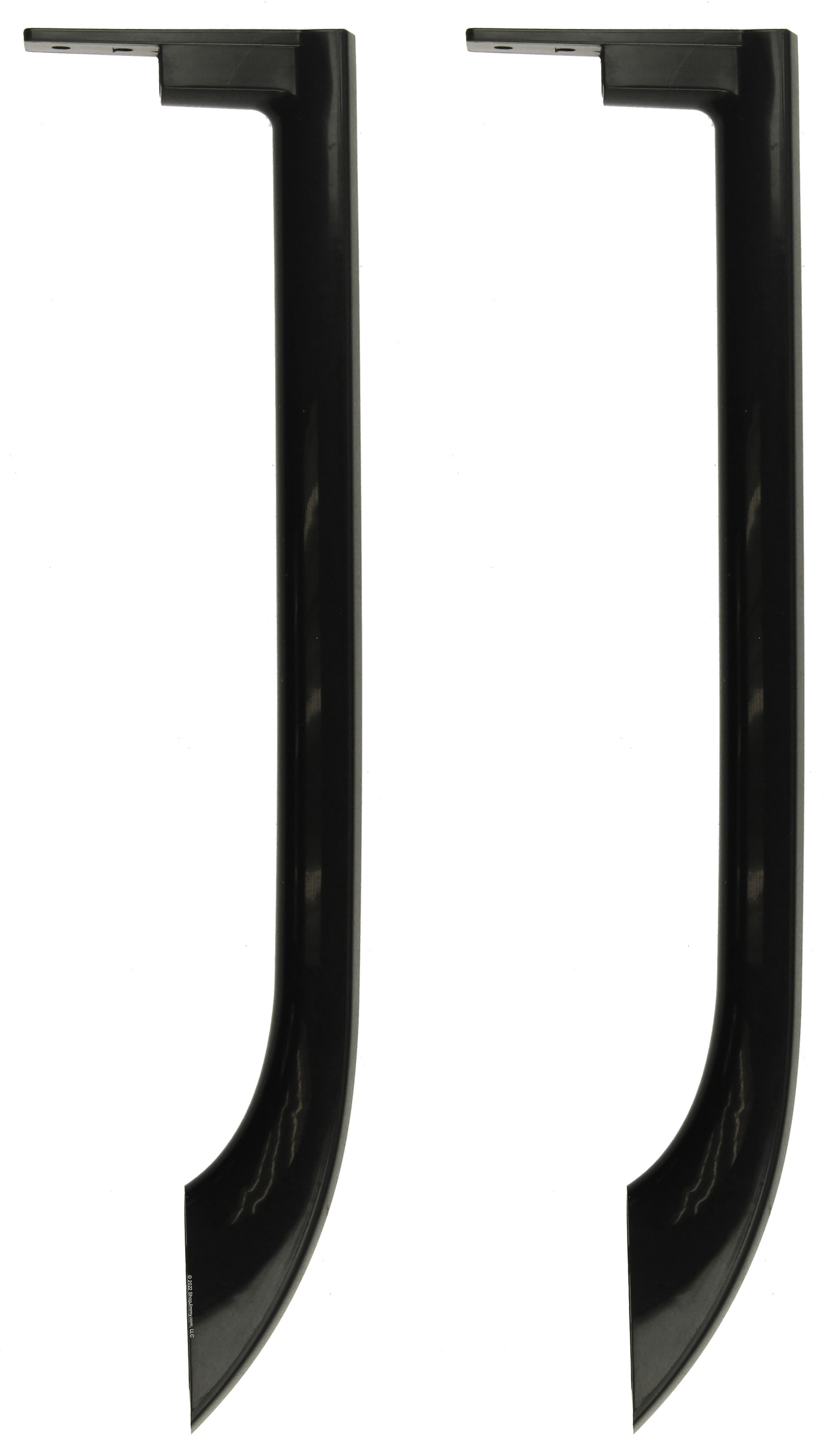 Frigidaire 5304506471 Refrigerator Door Handle Set OEM (Black)